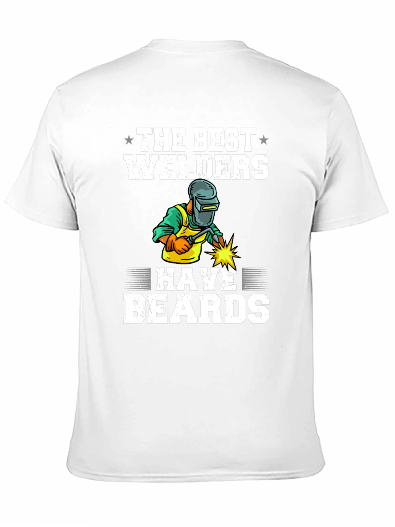 Black Best Welders Have Beards T-Shirt view 11