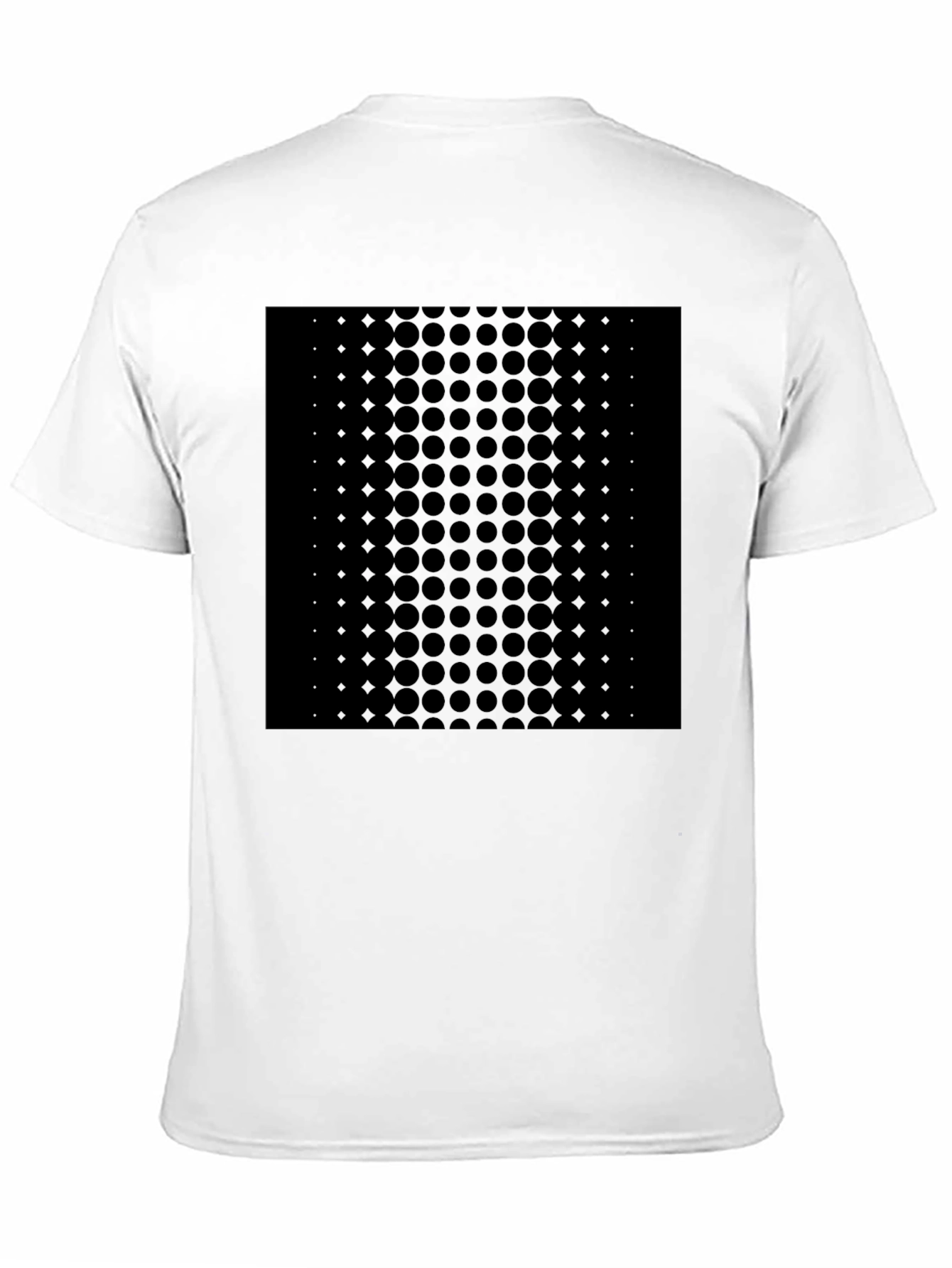 Black Modern Graphic Print Black T-Shirt view 11