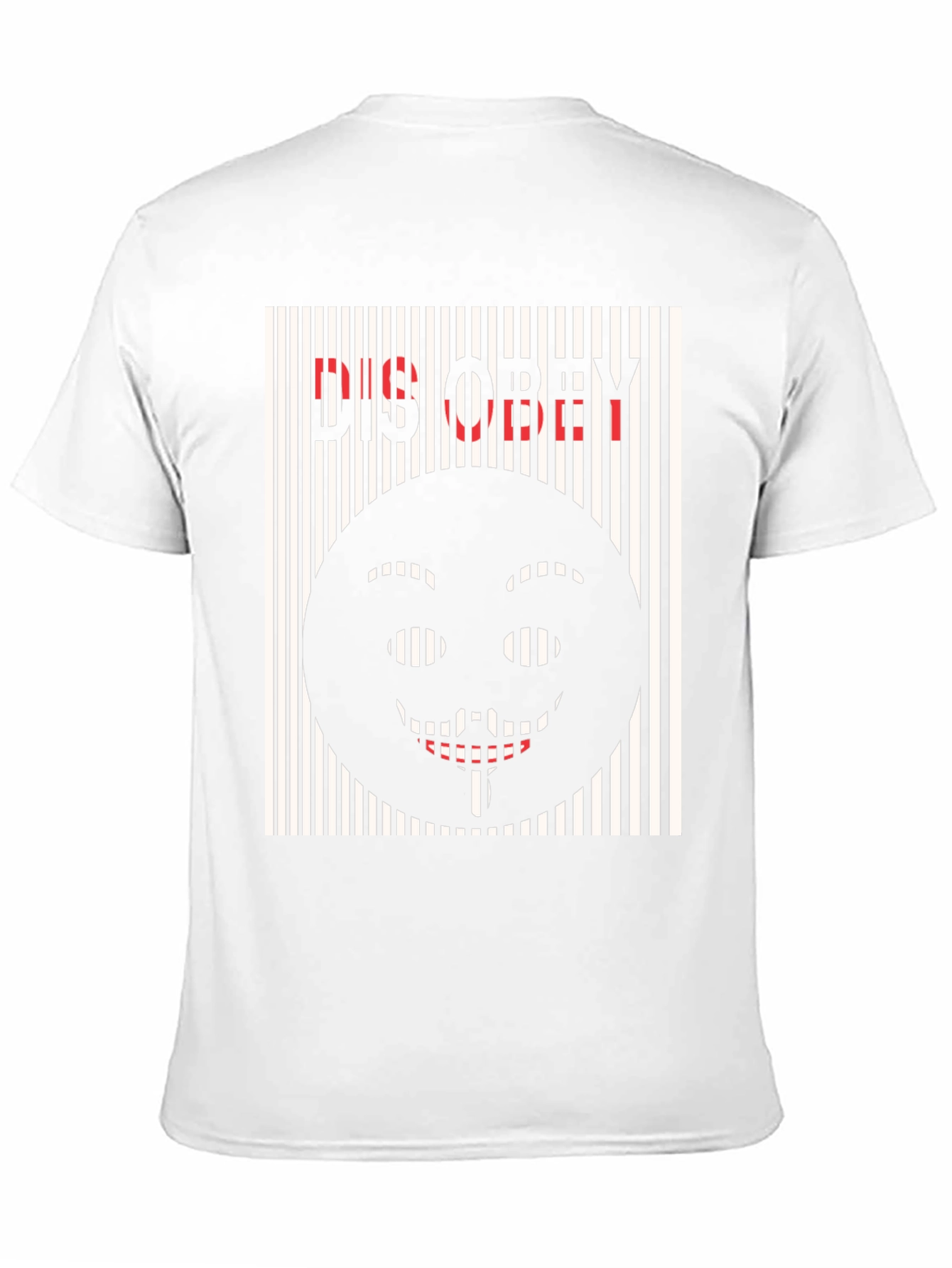 Black Disobey Graphic Tee - Black Cotton T-Shirt view 11