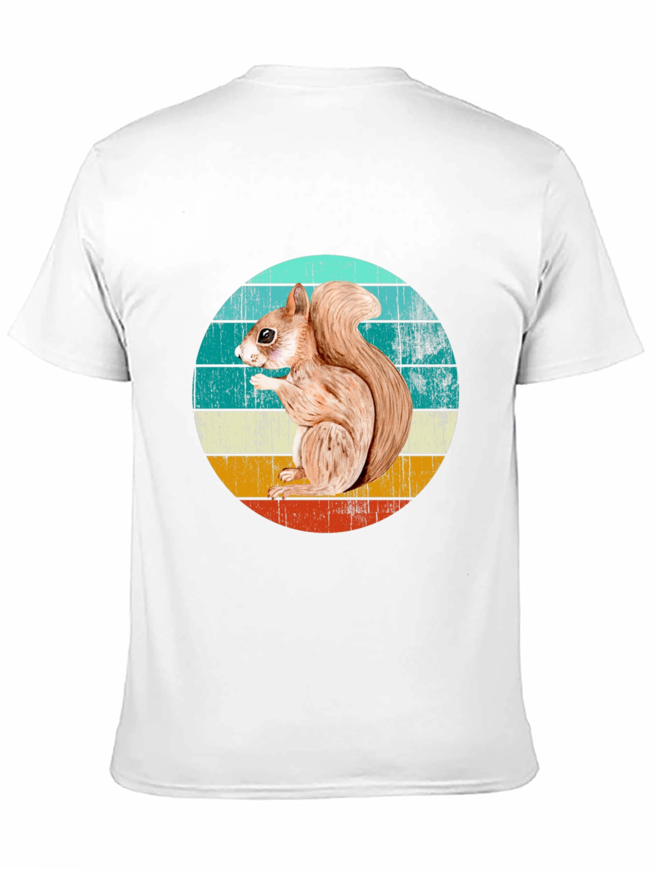 Black Squirrel Graphic T-Shirt - Retro Style view 11