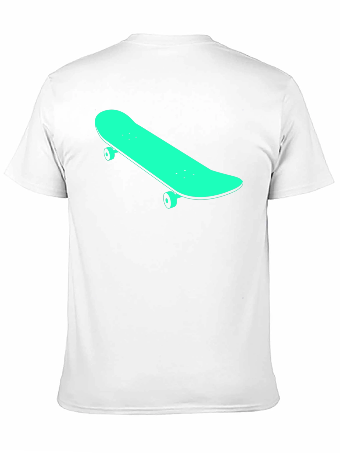 Black Skateboard Graphic Tee - Casual Style view 11