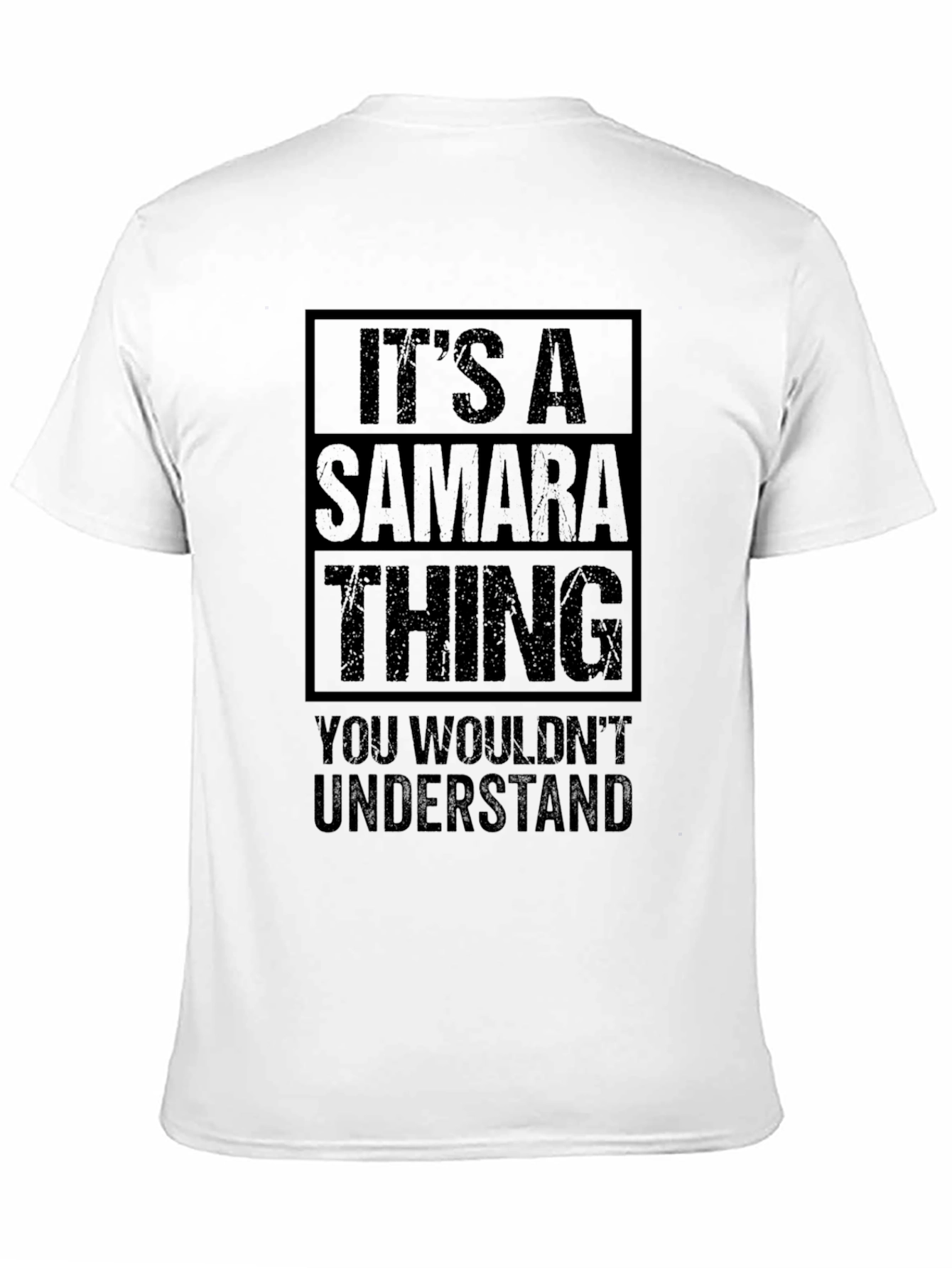 Black It's a Samara Thing T-Shirt - Funny Novelty Tee view 11