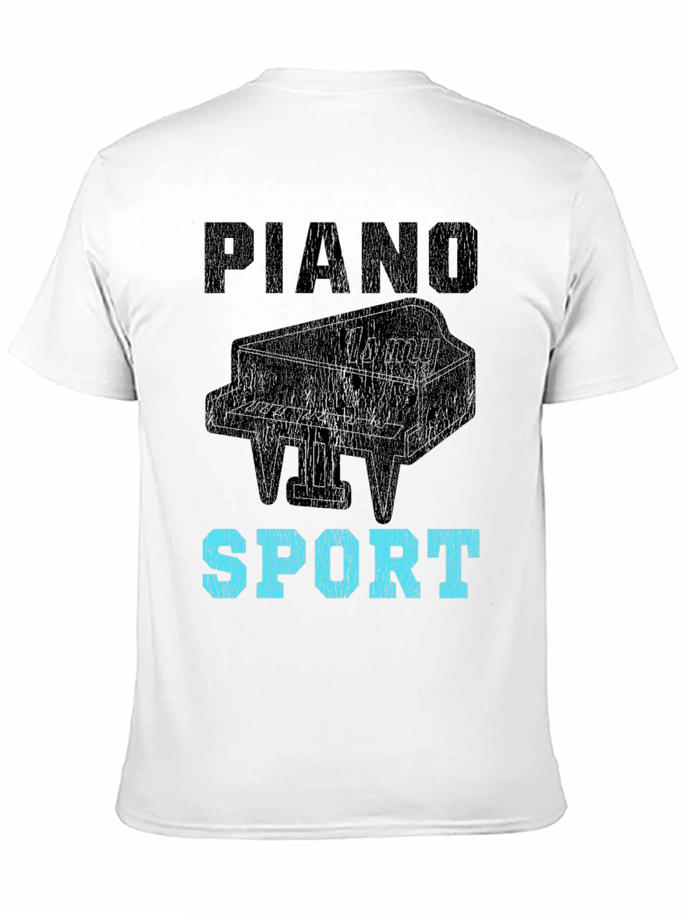 Black Piano is My Sport Graphic Tee view 11