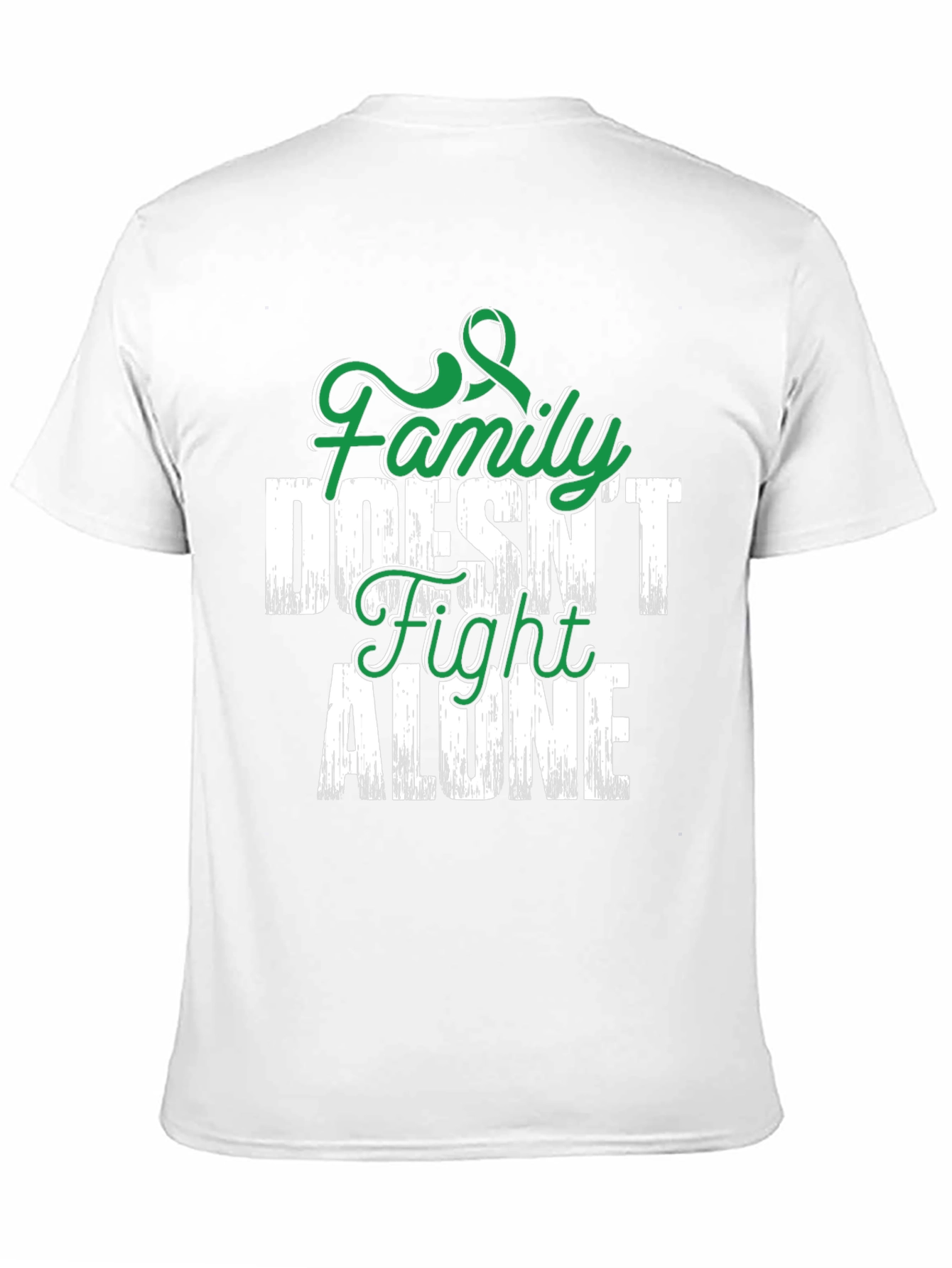 Family Doesn't Fight Alone Awareness T-Shirt - 11