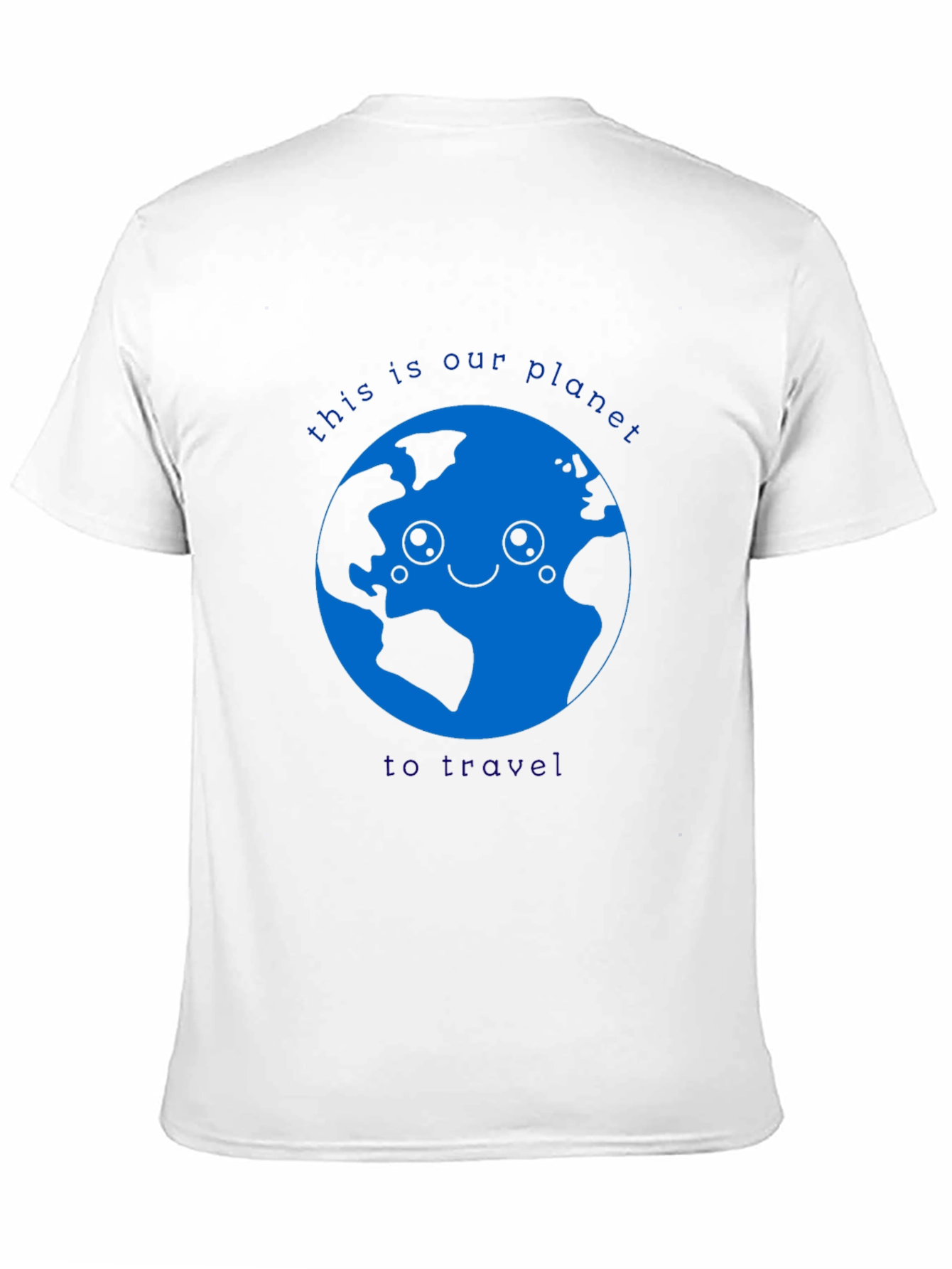 Black Earth Day T-Shirt - This is Our Planet to Travel view 11