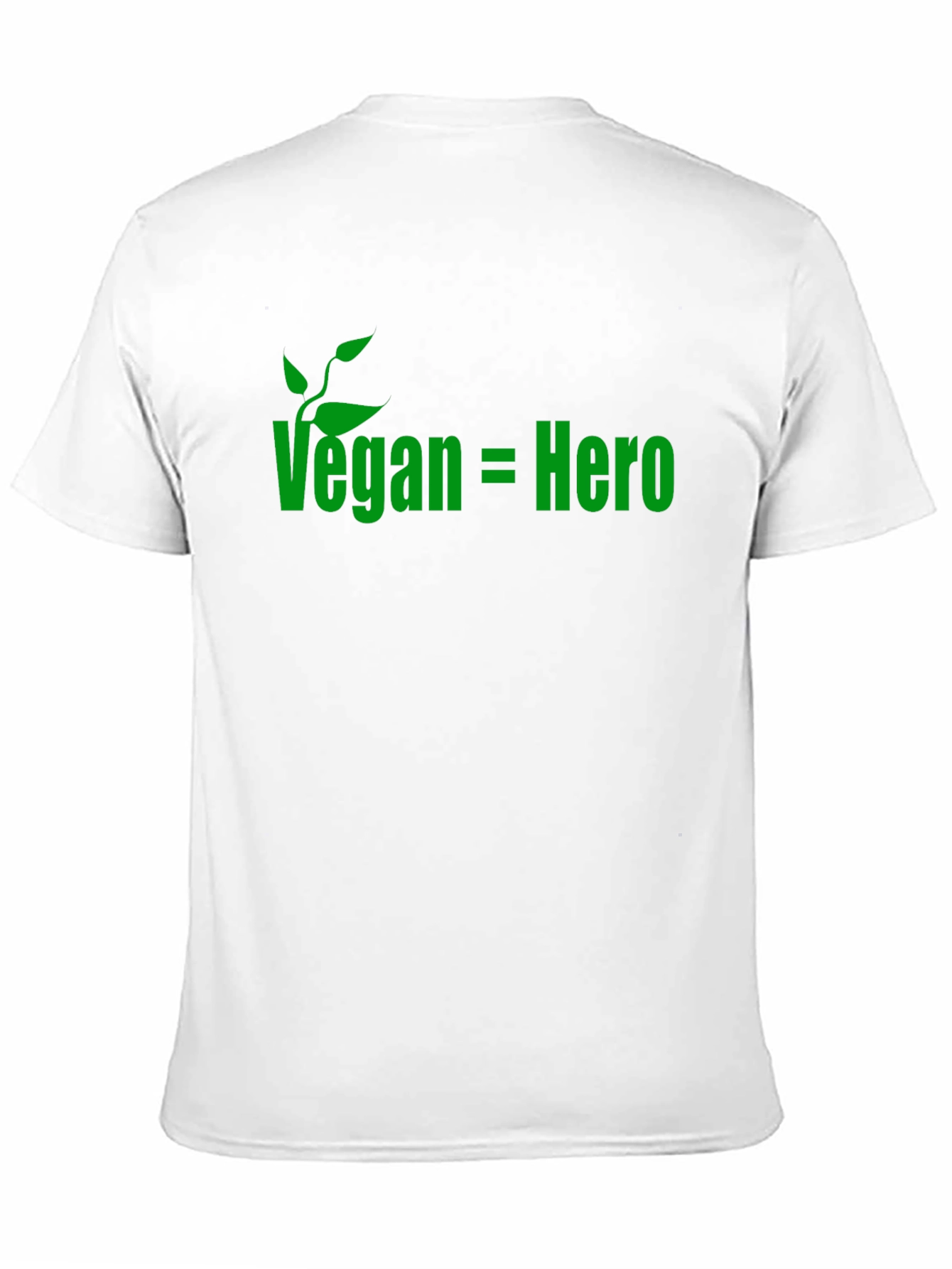 Black Vegan Hero Tee - Eco-Friendly Statement T-Shirt view 11