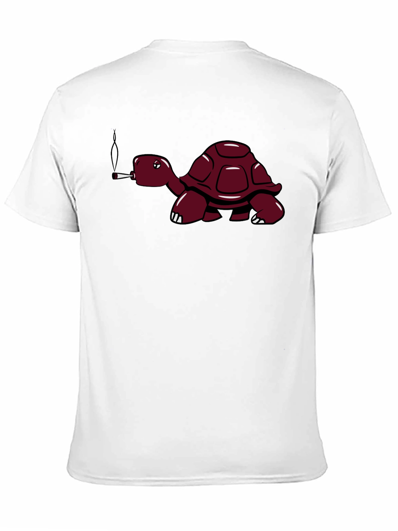 Black Turtle Smoker T-Shirt - Cool Graphic Tee view 11