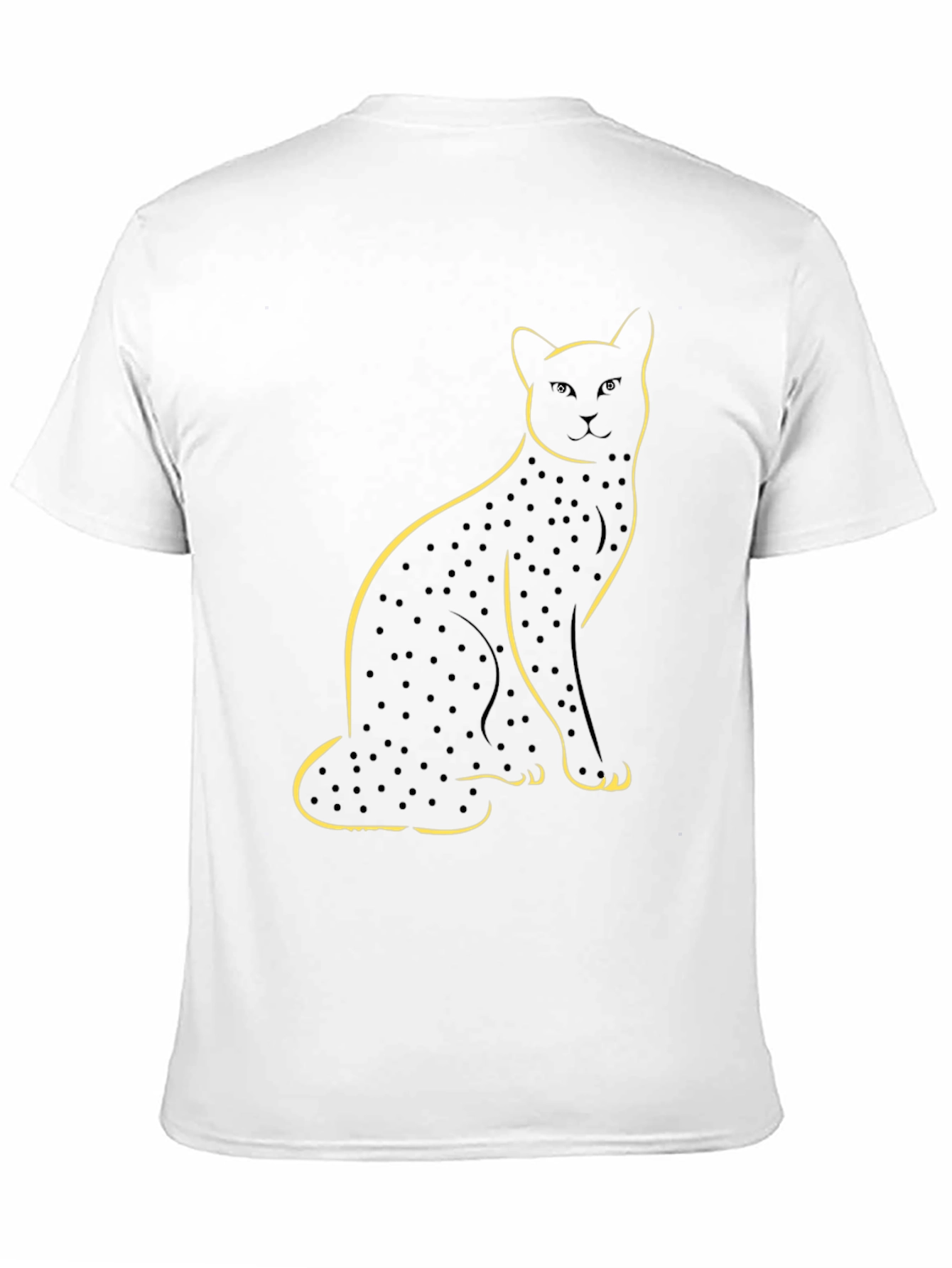 Black Black Cat T-Shirt - Unique Graphic Tee view 11