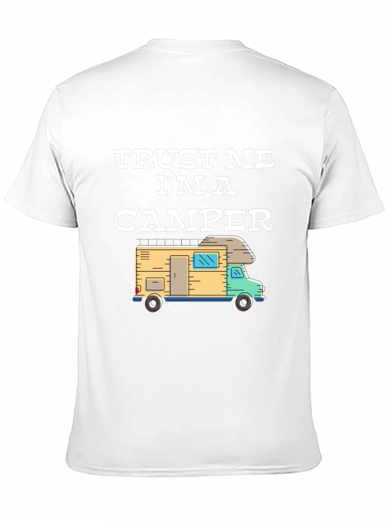 Black Trust Me I'm a Camper Graphic T-Shirt view 11