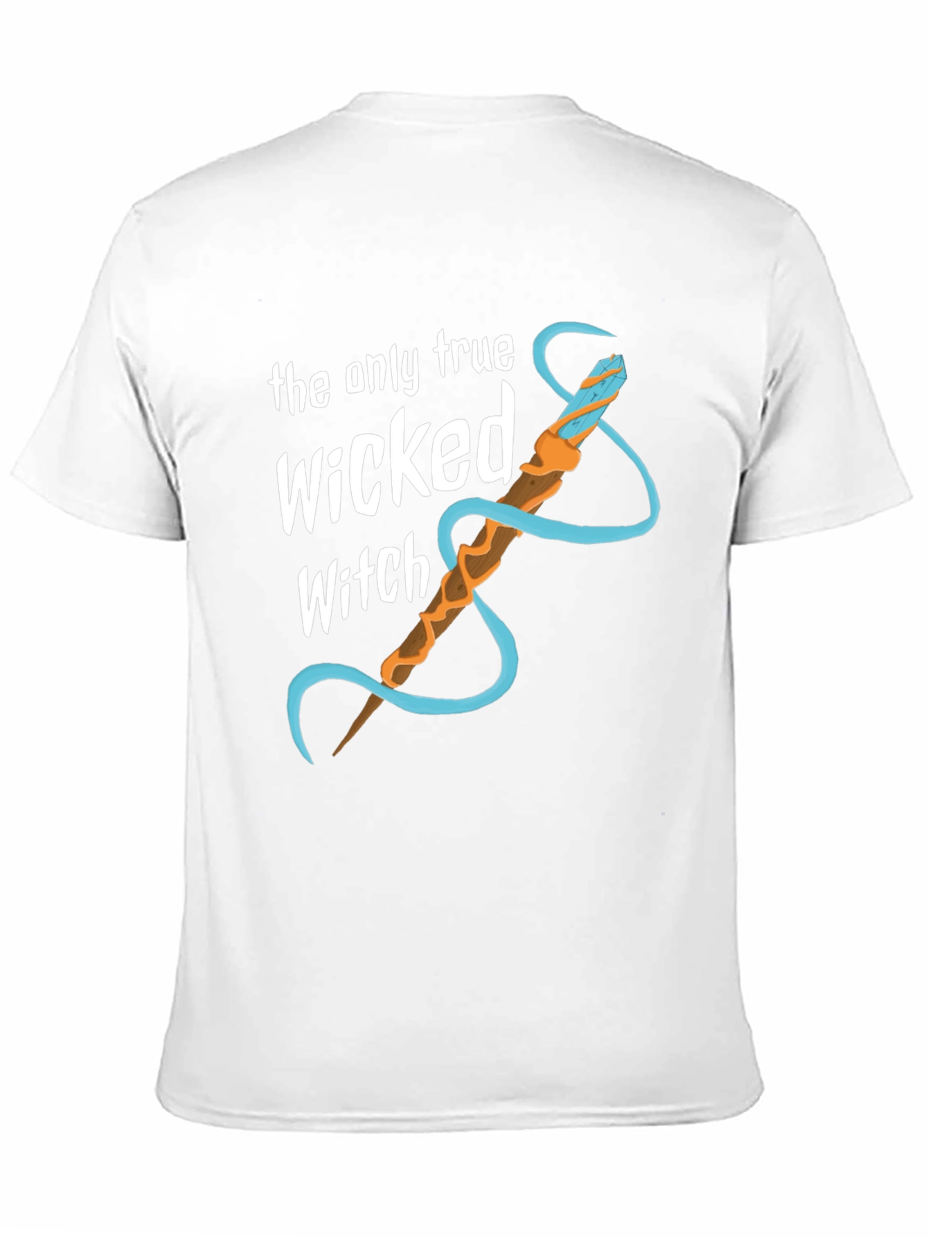 Black Wicked Witch Graphic Tee - Novelty T-Shirt view 11