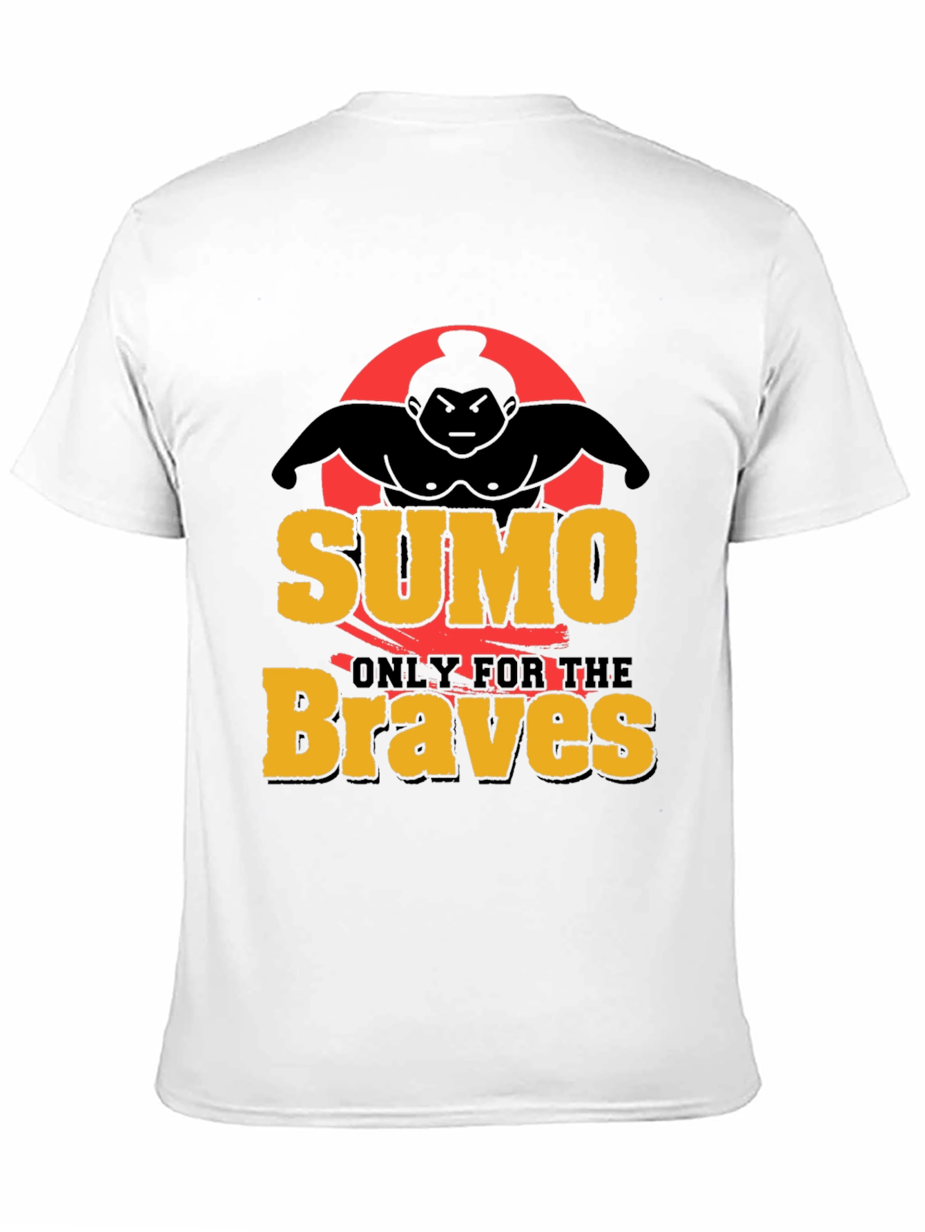 Black Sumo Braves Graphic Tee - Black view 11