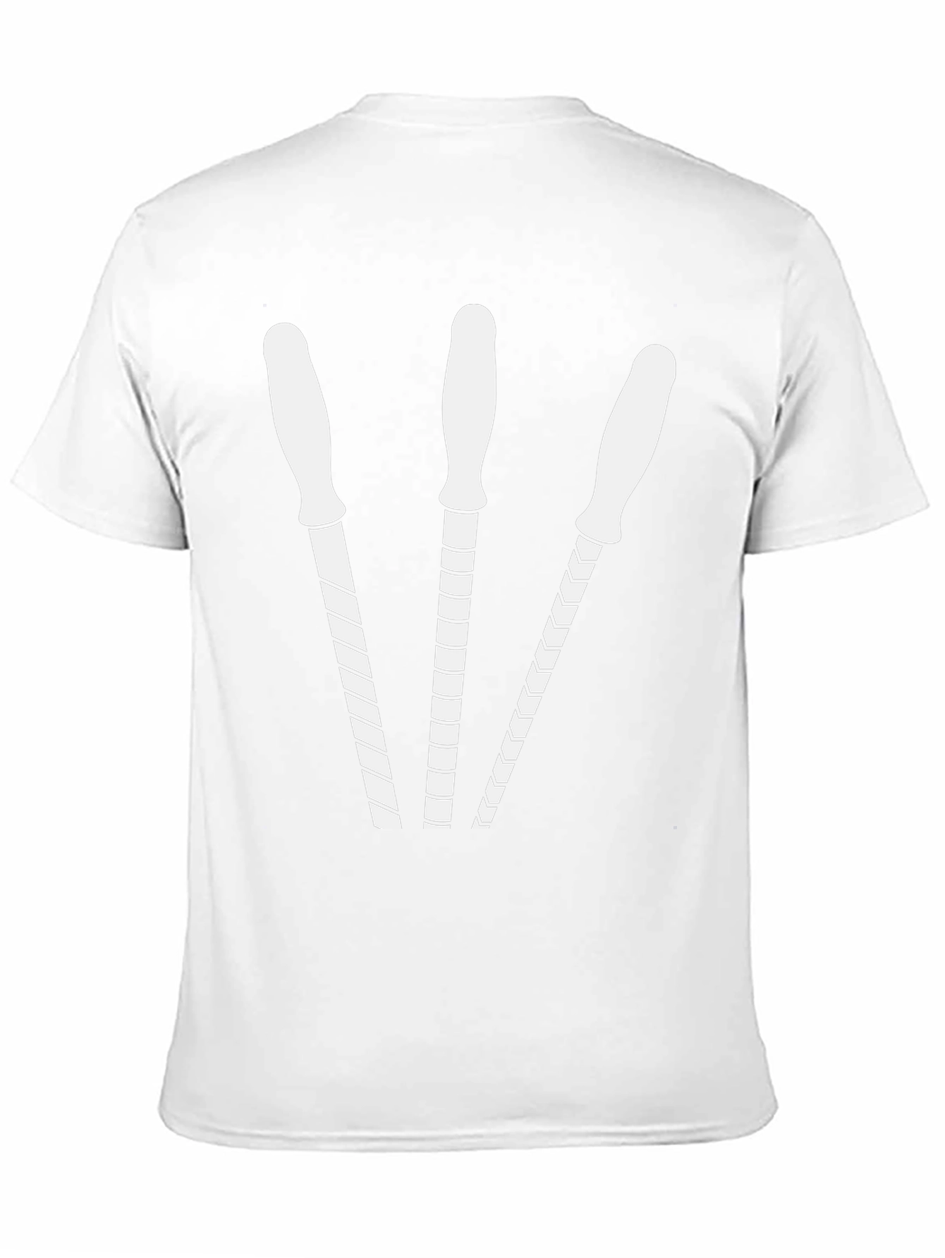 Black Graphic T-Shirt with File Tool Design view 11