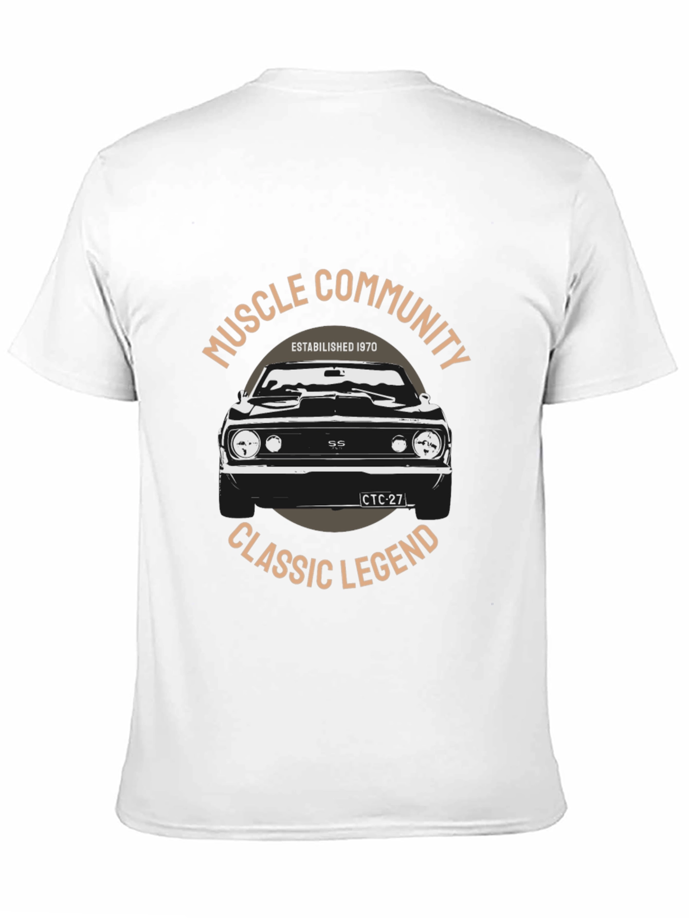 Black Muscle Community Classic Legend T-Shirt view 11