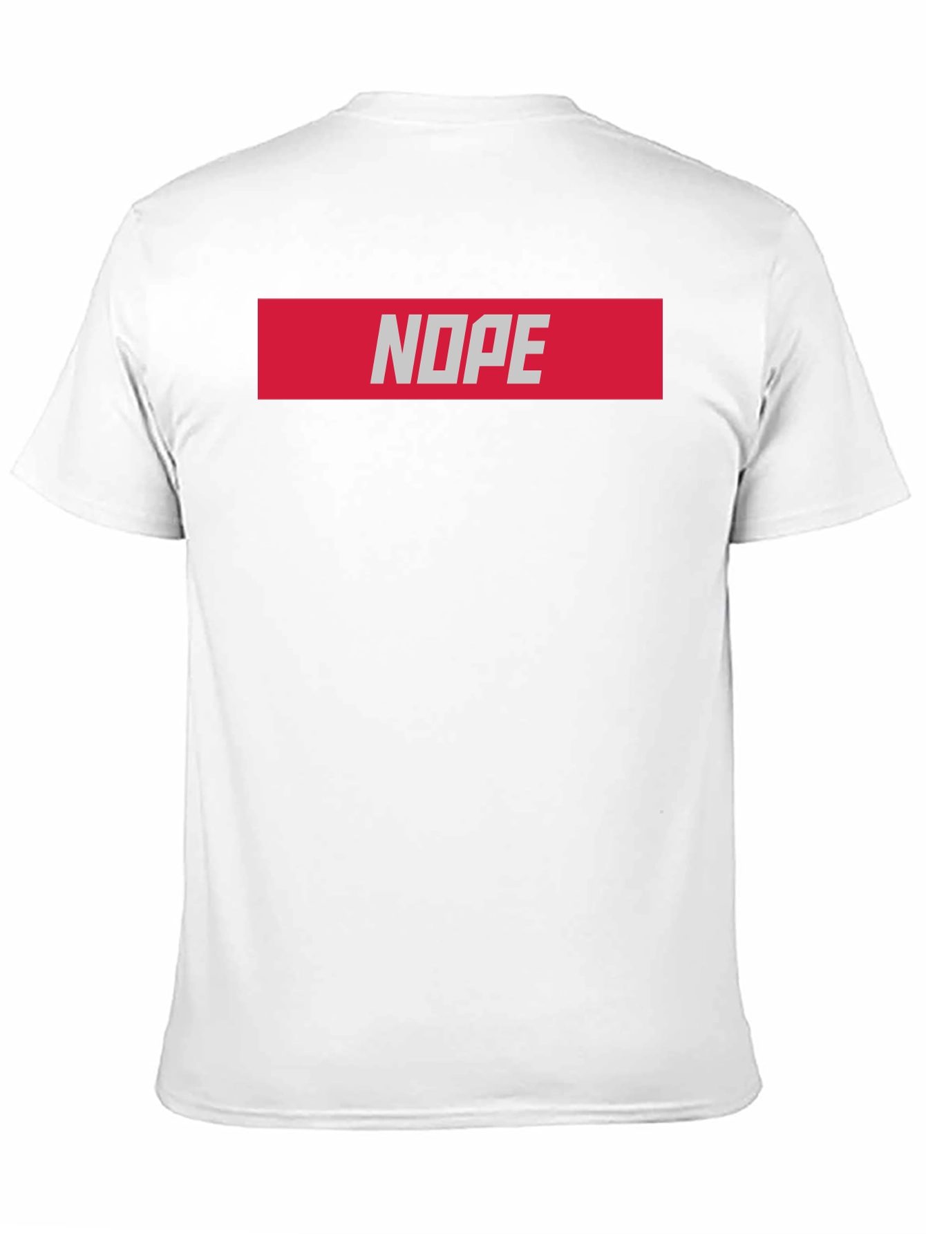Black Nope Graphic T-Shirt - Casual Black Tee view 11