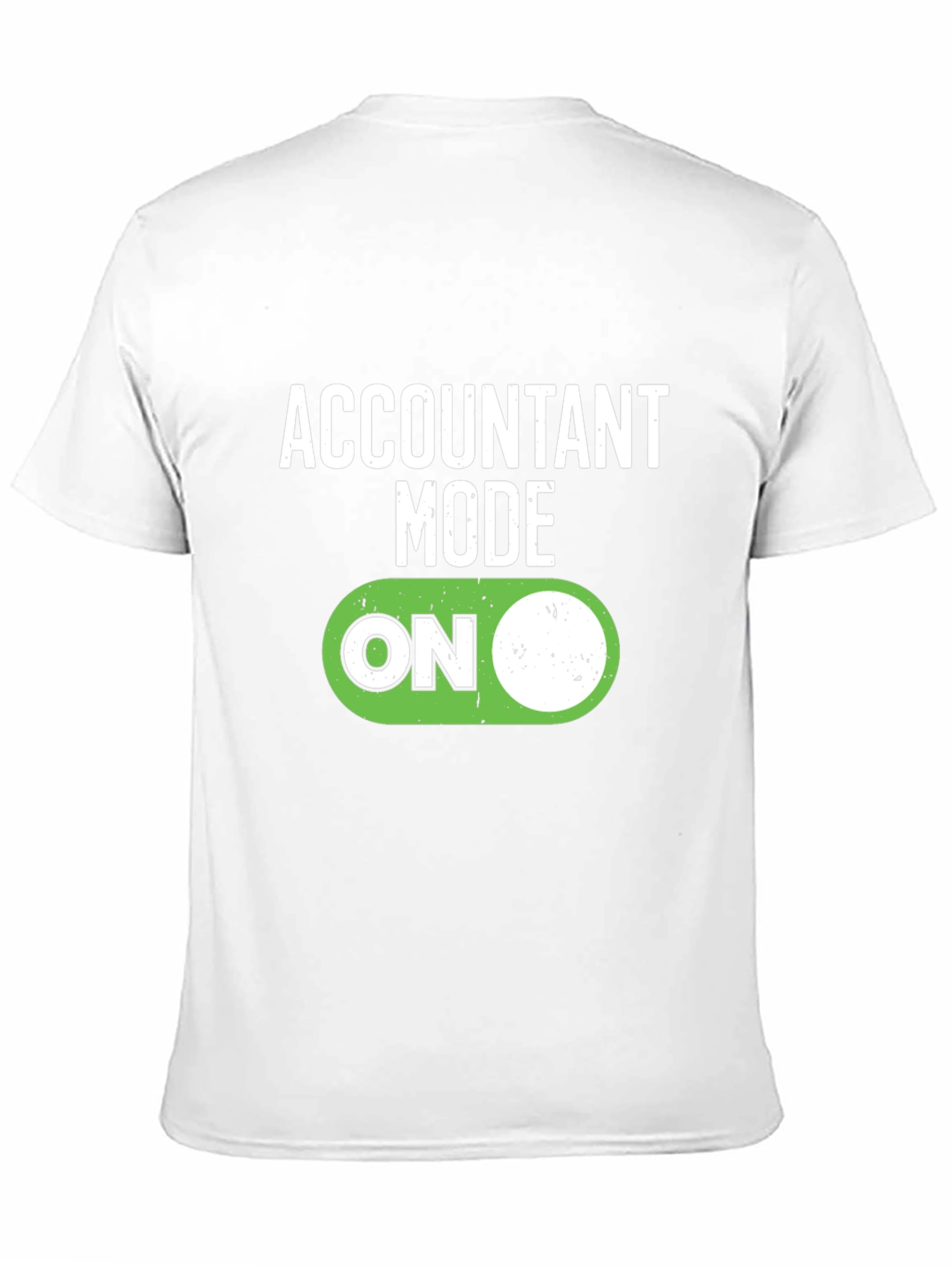 Black Accountant Mode On T-Shirt view 11