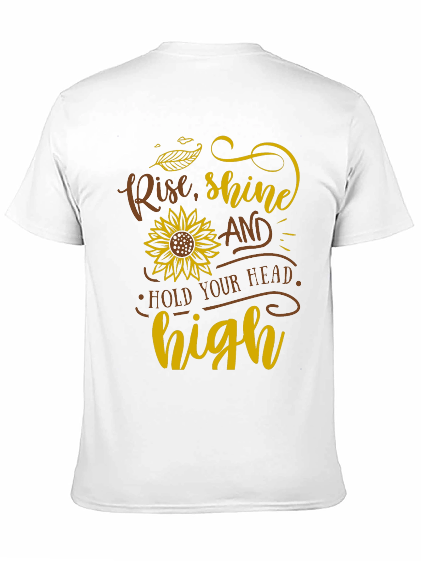 Black Rise, Shine, Hold Your Head High T-Shirt view 11