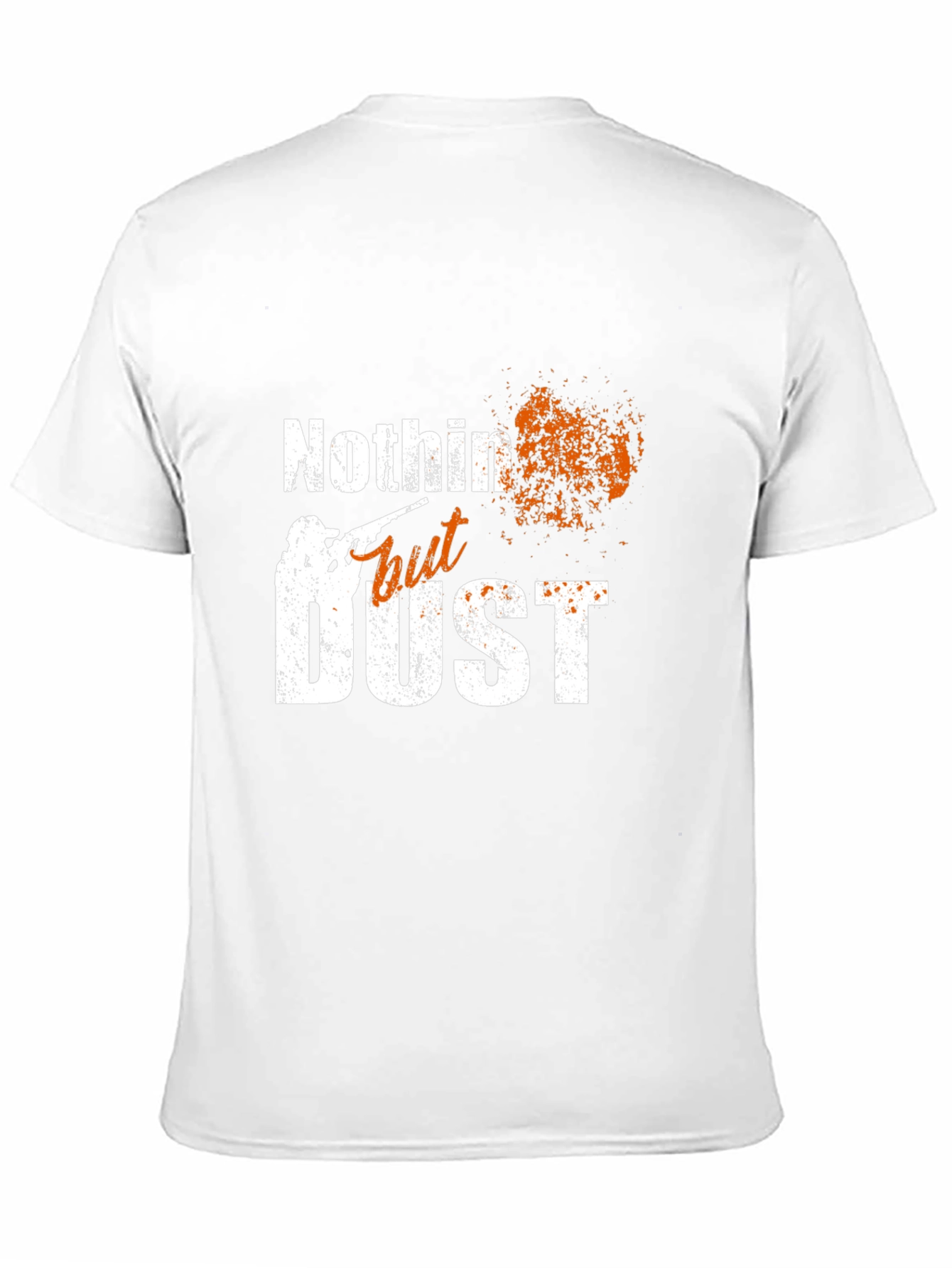 Black Nothin' But Dust Men's Black Graphic Tee view 11