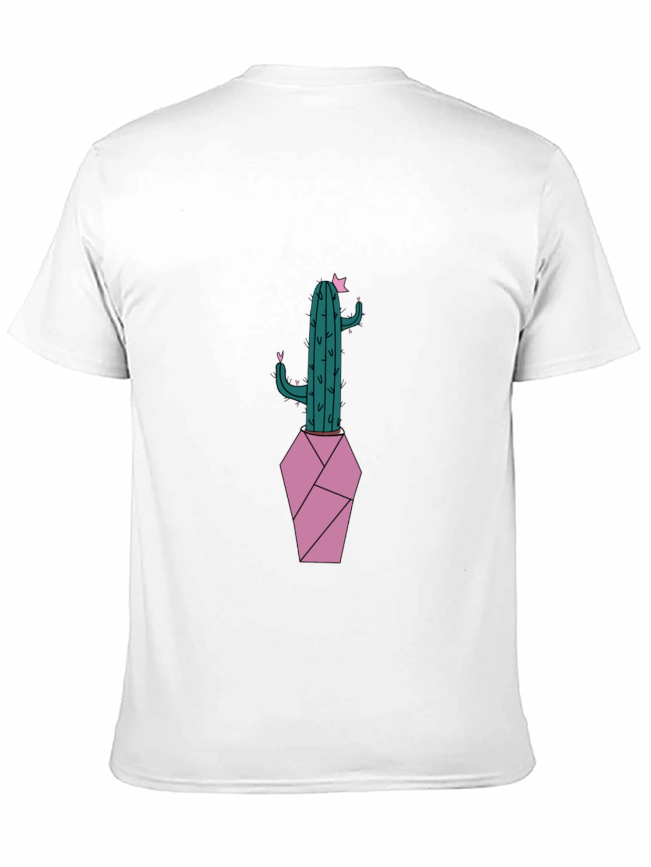 Black Cactus Graphic T-Shirt - Trendy Unisex Tee view 11