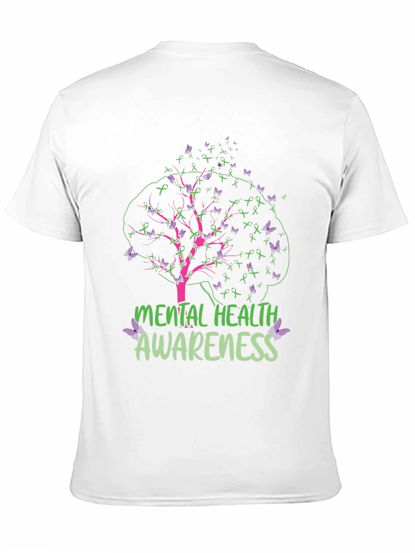Black Mental Health Awareness T-Shirt view 11