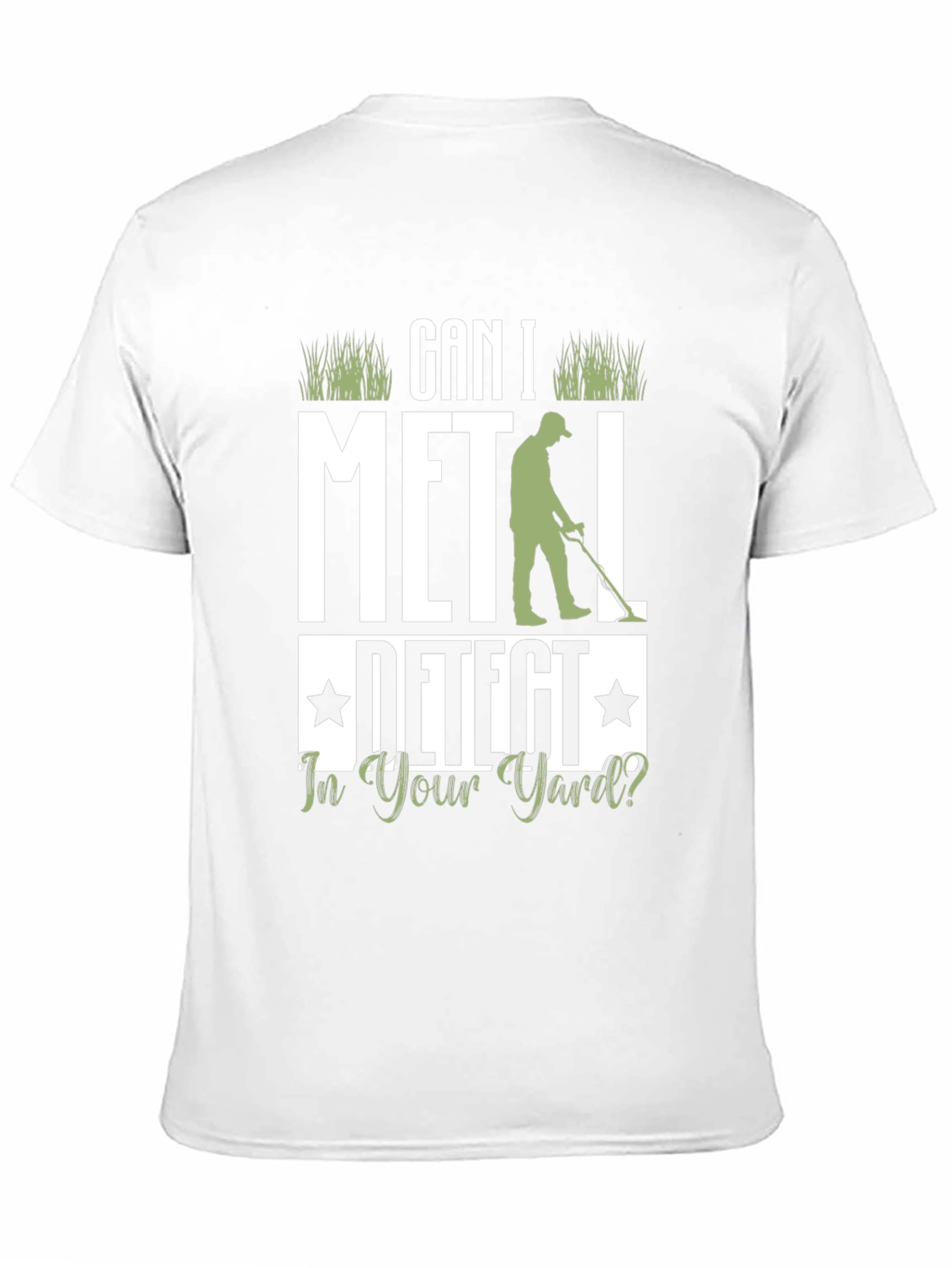 Black Metal Detecting T-Shirt - Can I Detect? view 11