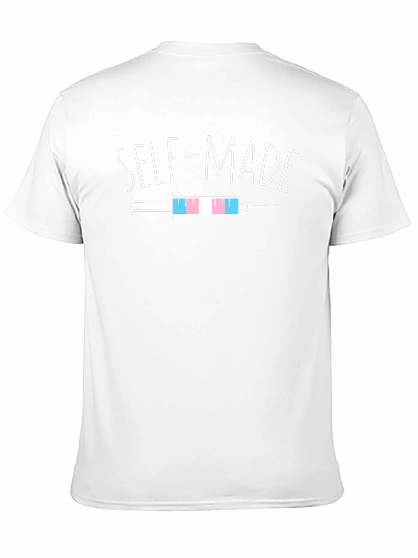 Black Self-Made Trans Pride T-Shirt view 11