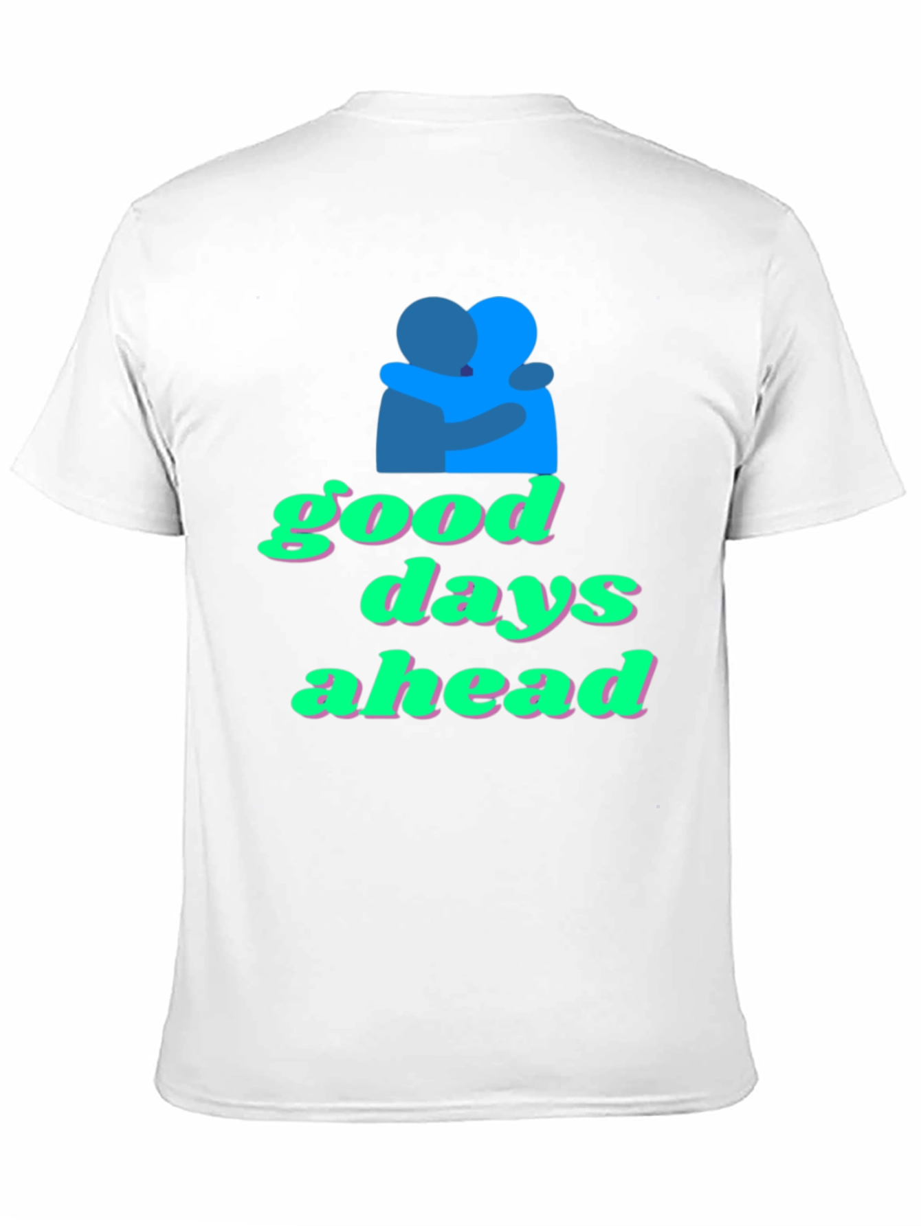 Black Good Days Ahead Graphic Tee view 11