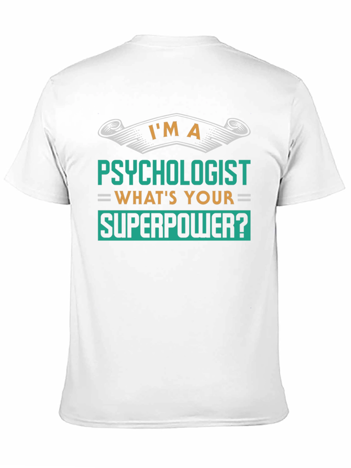 Black Psychologist Superpower Tee - Funny Gift view 11