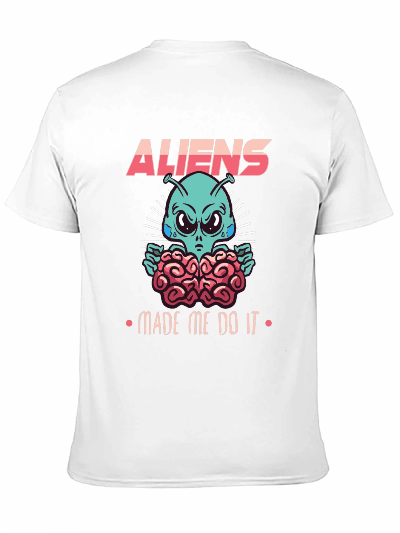 Black Aliens Made Me Do It Graphic Tee view 11