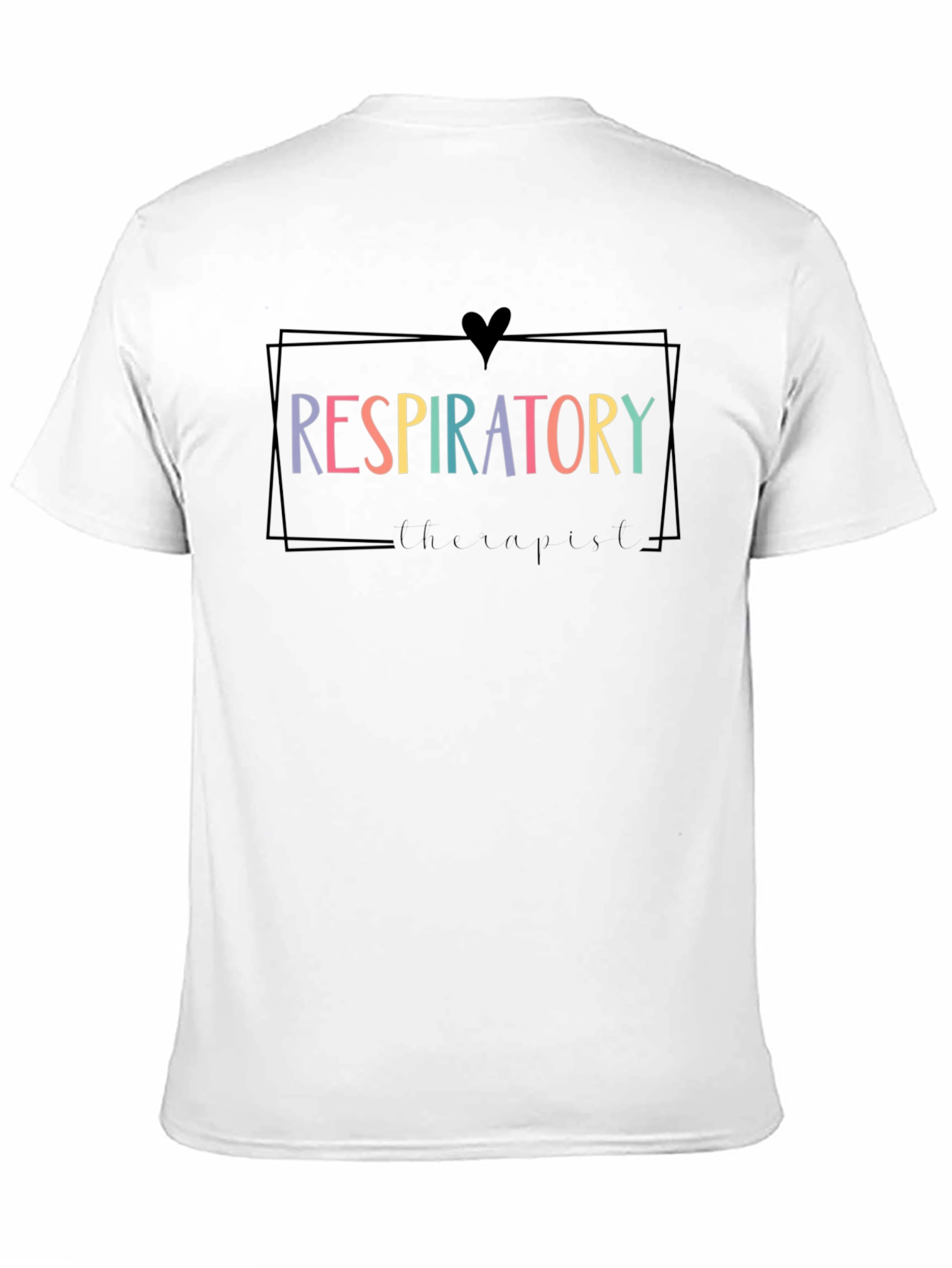 Black Respiratory Therapist T-Shirt view 11