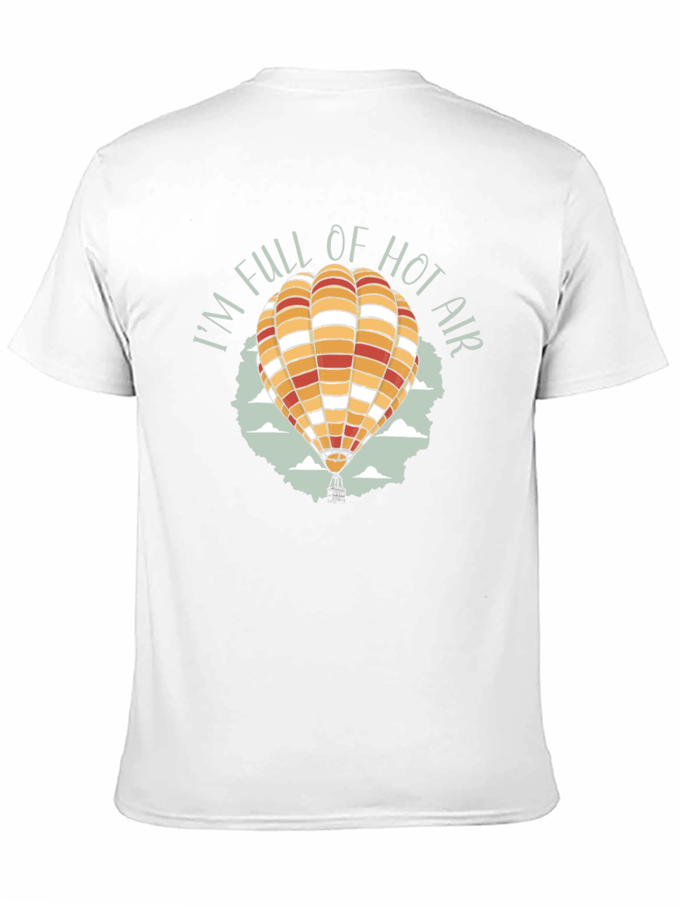 Black I'm Full of Hot Air T-Shirt | Novelty Graphic Tee view 11