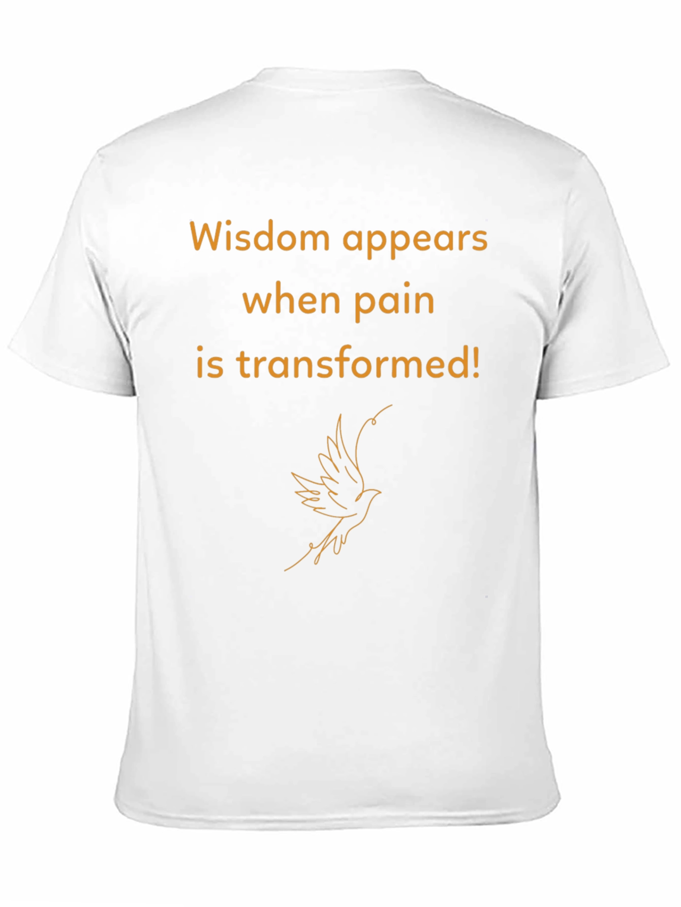 Black Wisdom T-Shirt - Inspirational Graphic Tee view 11