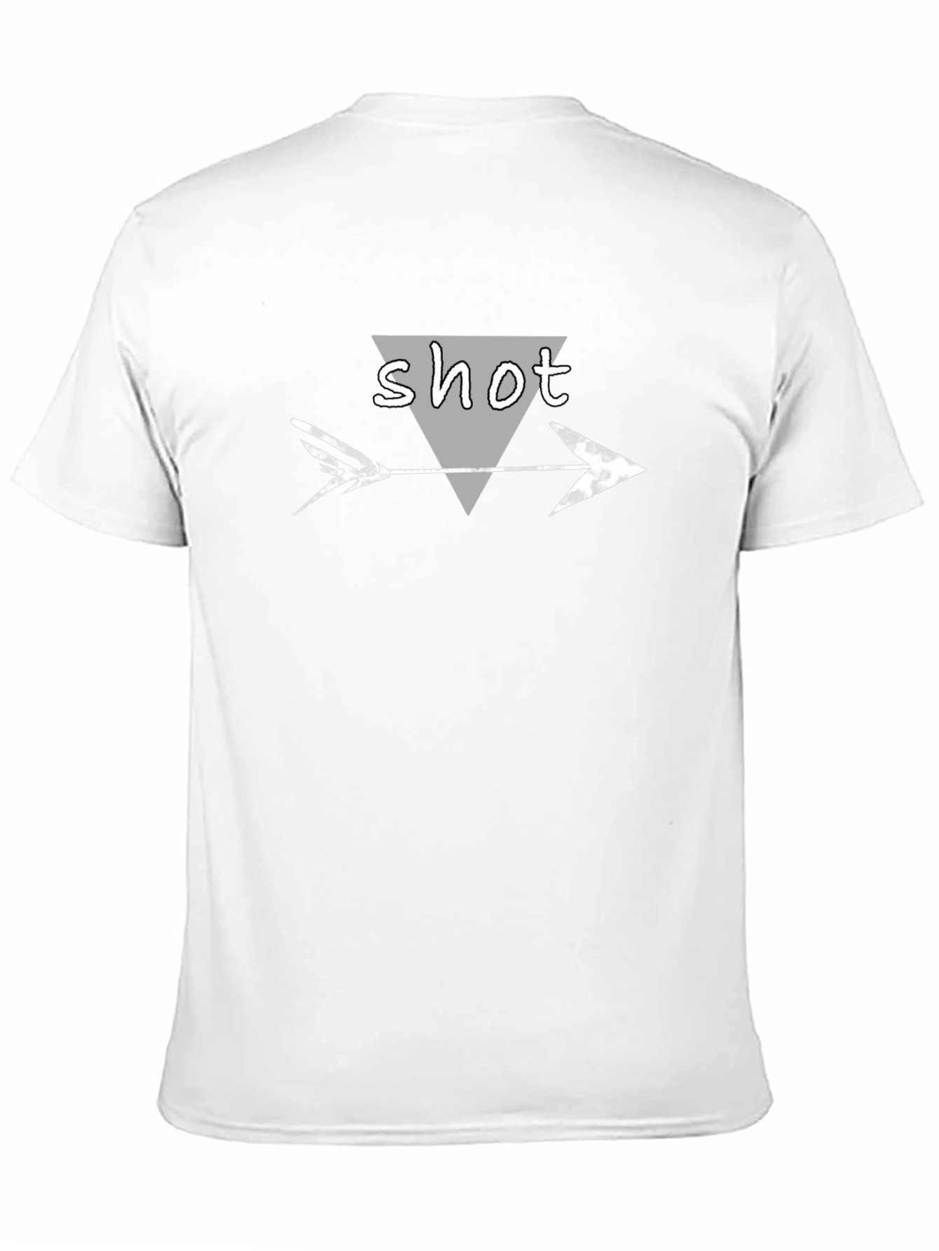 Black Shot Arrow T-Shirt - Unisex Graphic Tee view 11