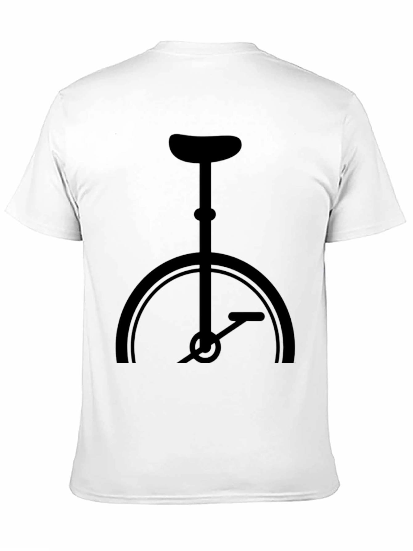 Black Unicycle Graphic Tee - Ride in Style view 11