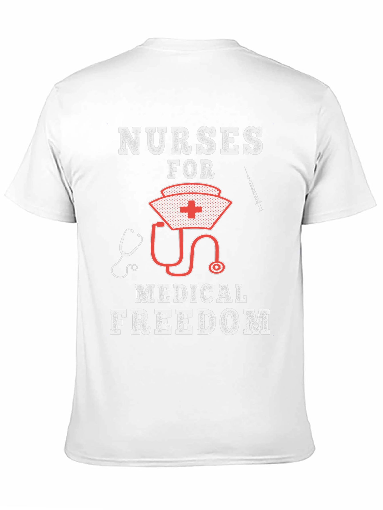 Black Nurses for Medical Freedom Graphic Tee view 11