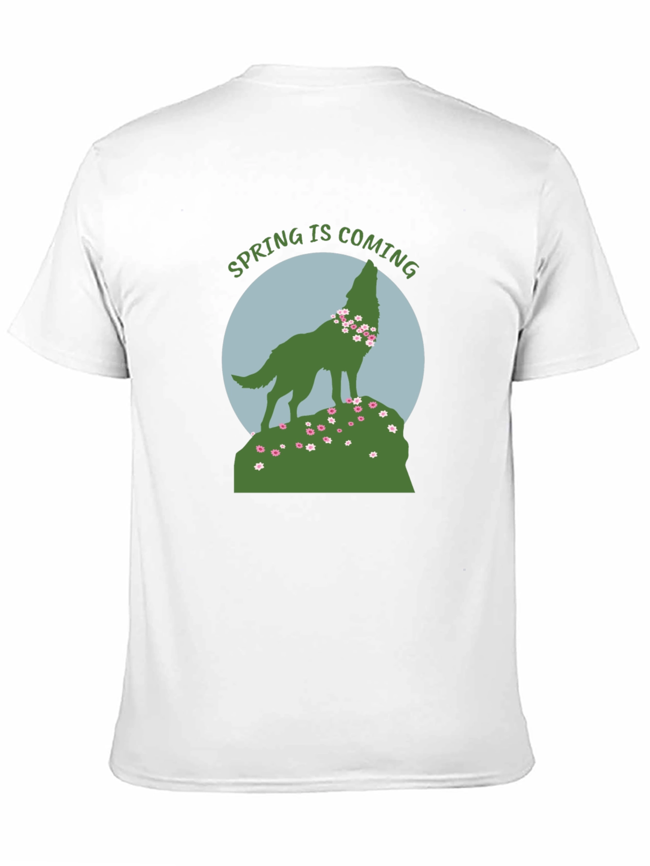 Black Spring is Coming Graphic Tee view 11