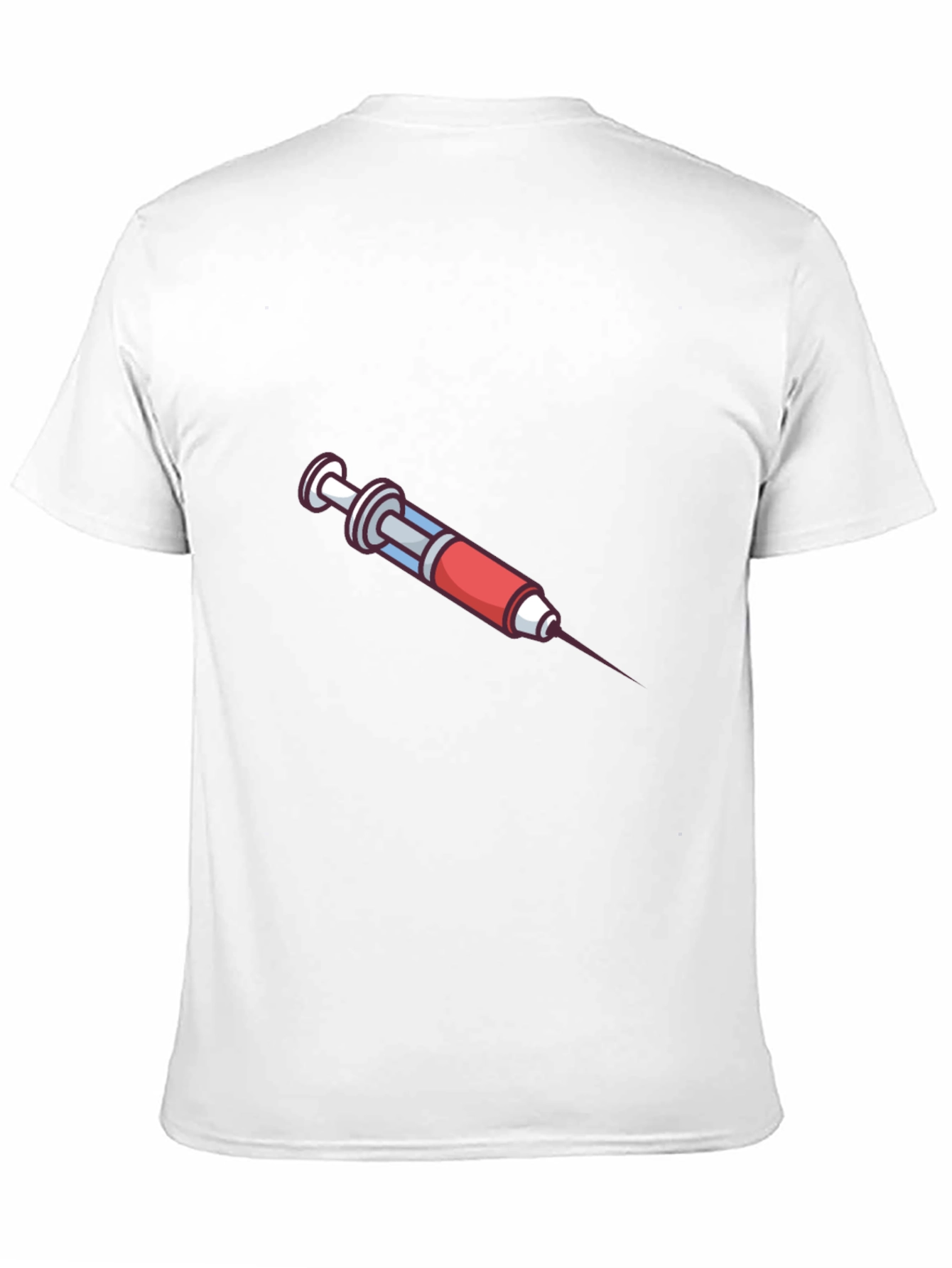 Black Injection Graphic Tee - Medical Humor Shirt view 11