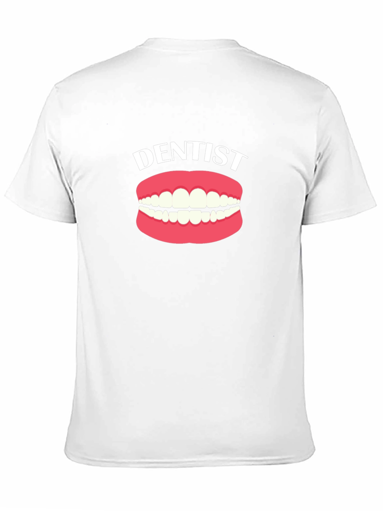 Black Dentist Mouth Graphic T-Shirt - Funny Dental Tee view 11