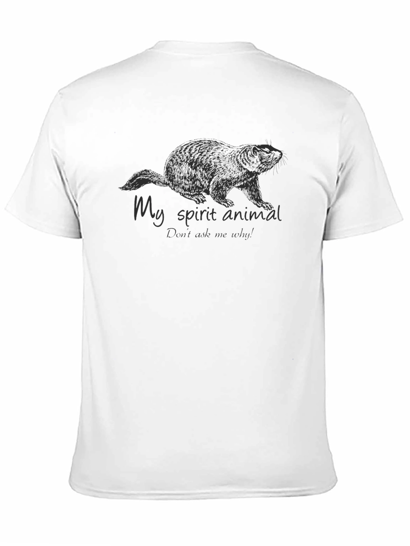 My Spirit Animal Tee - Marmot Graphic T-Shirt - 11
