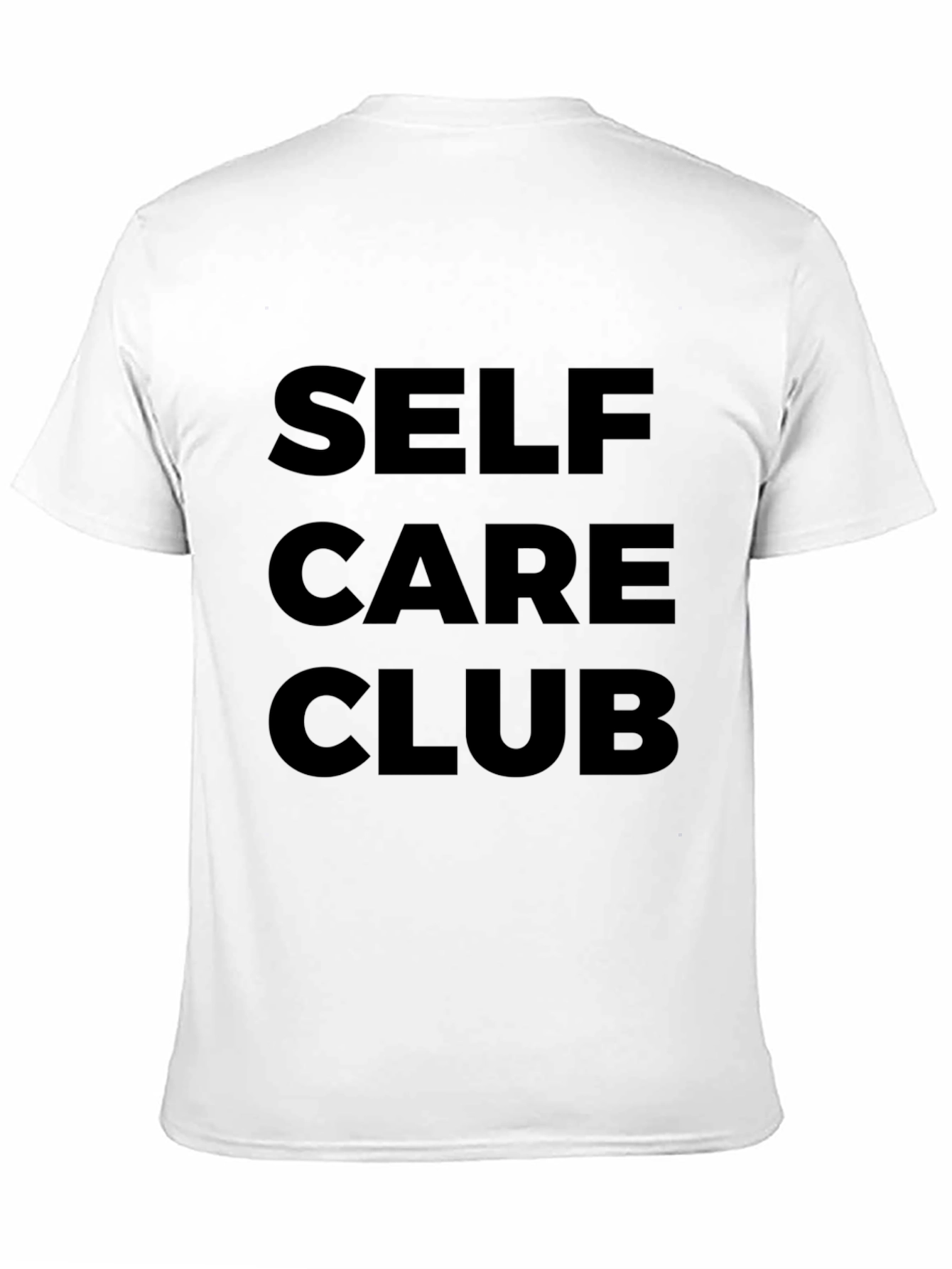 Black Self Care Club T-Shirt - Comfort and Style view 11