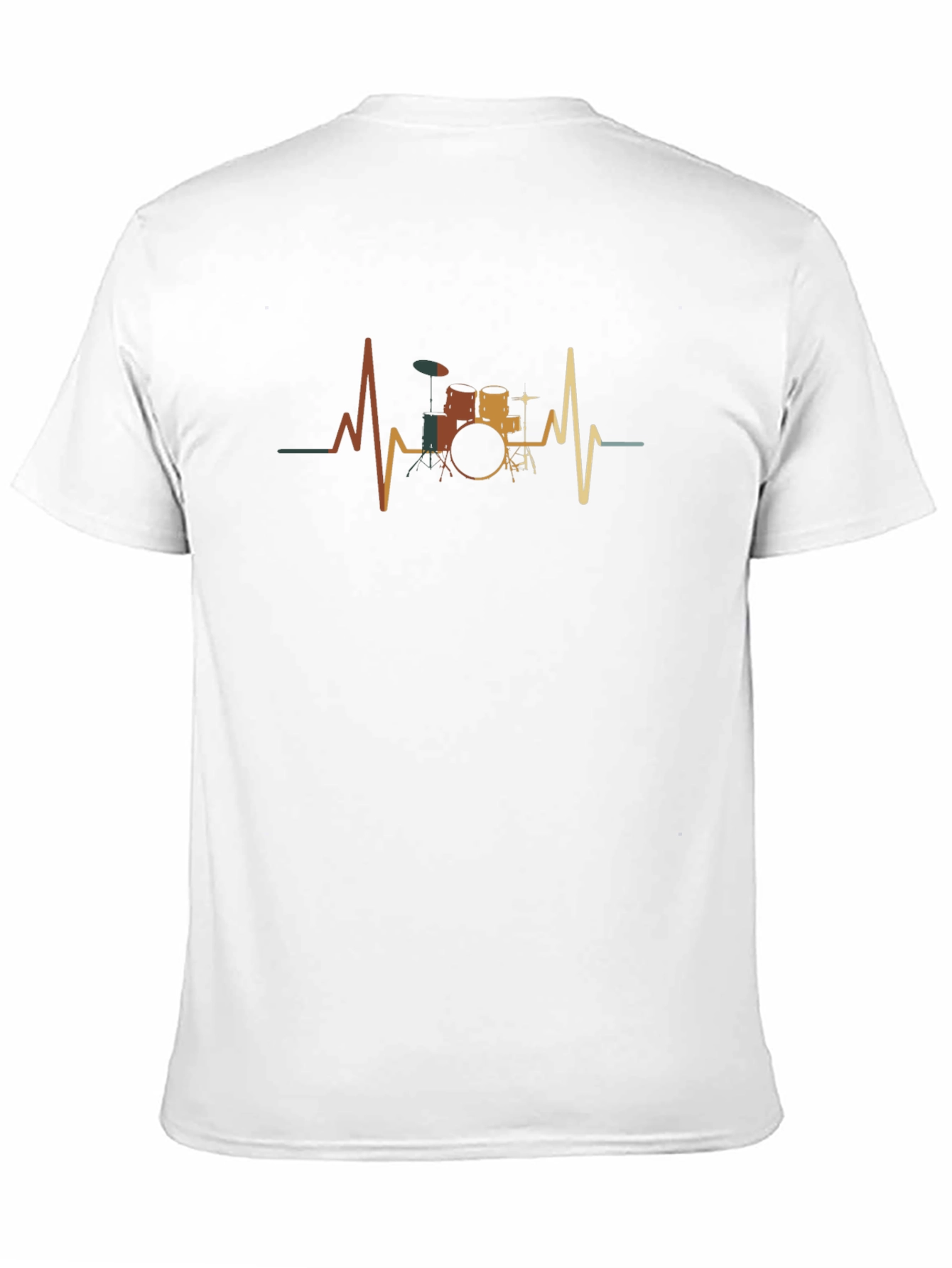 Drum Heartbeat T-Shirt - Musician Graphic Tee - 11