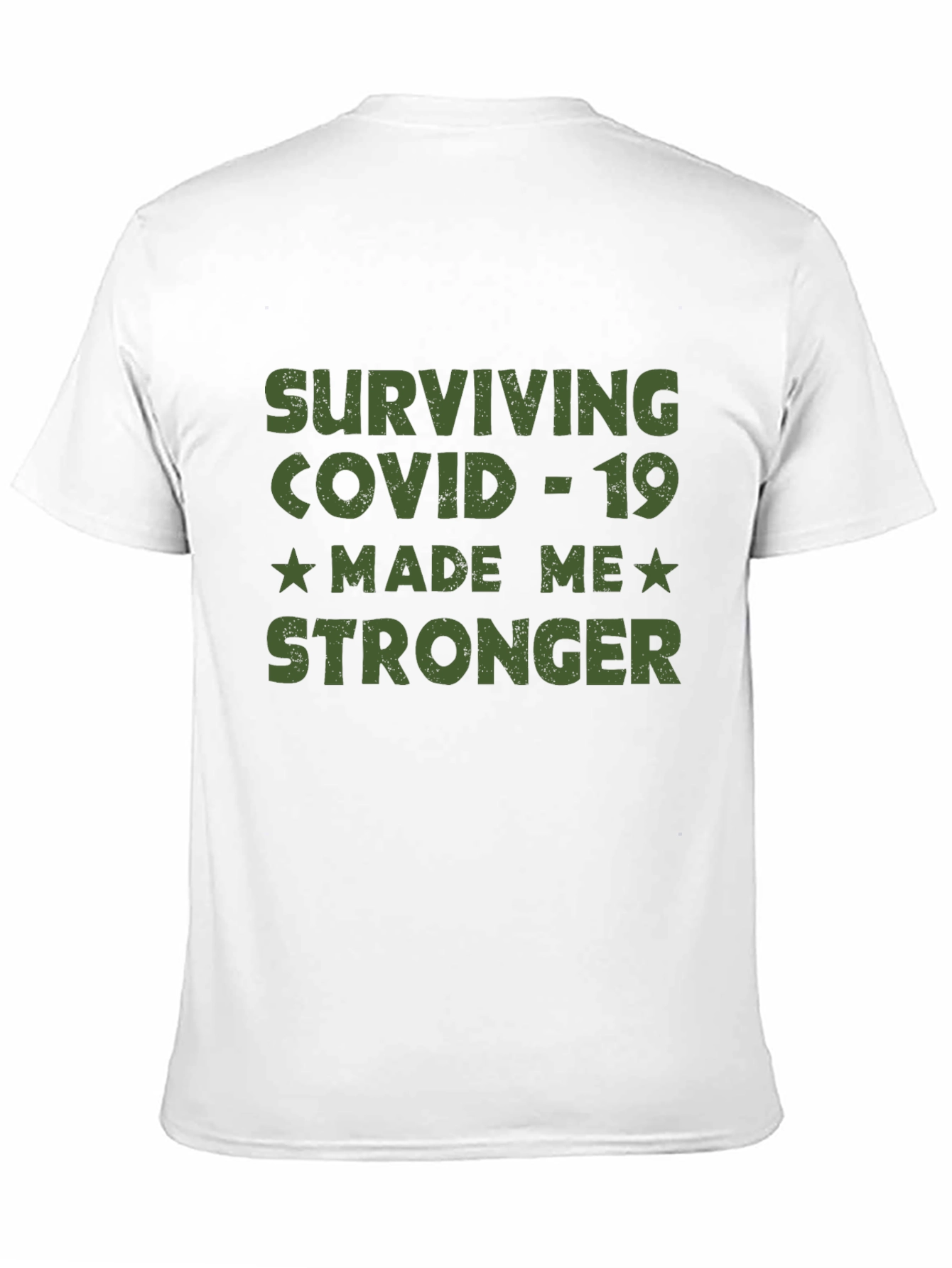 Black Surviving COVID-19 Graphic Tee view 11