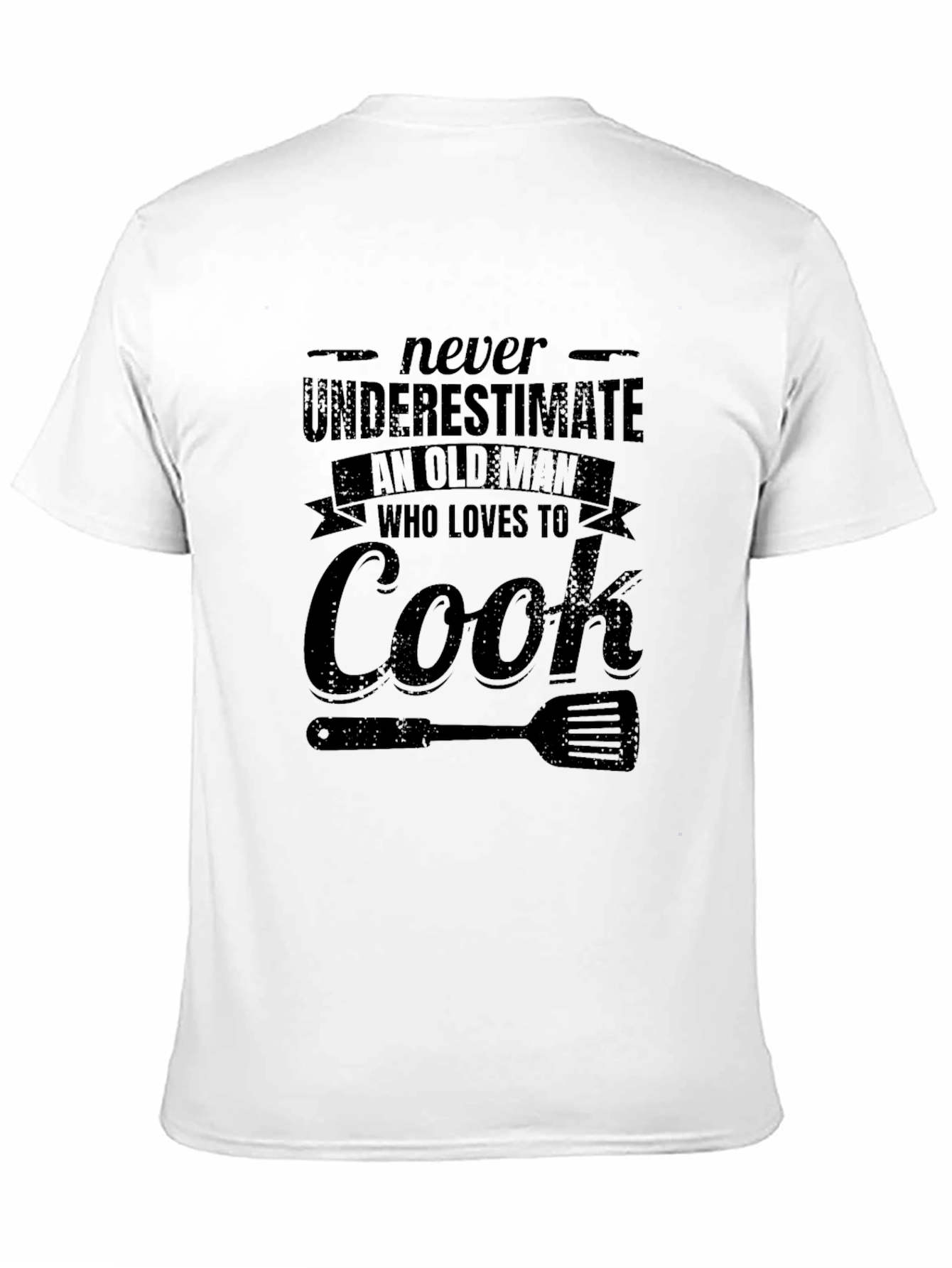 Black Never Underestimate Old Man Who Loves To Cook T-Shirt view 11