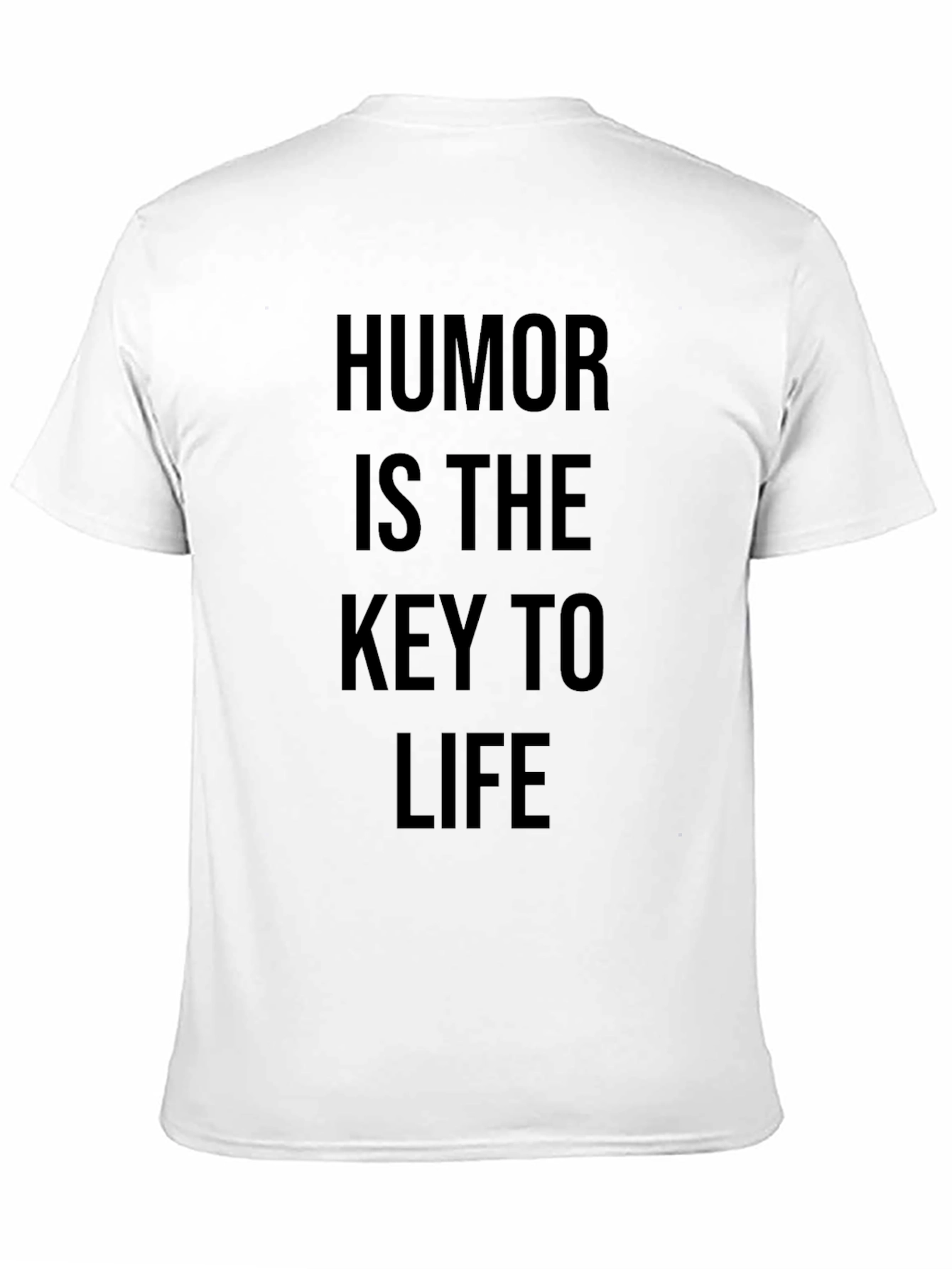 Black Humor Is The Key To Life Black T-Shirt view 11