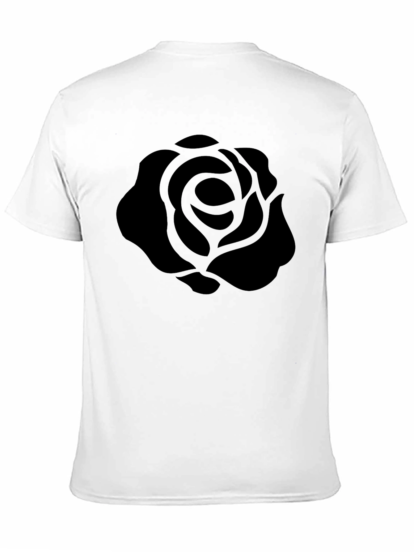 Black Black Rose Graphic T-Shirt - Stylish Men's Tee view 11
