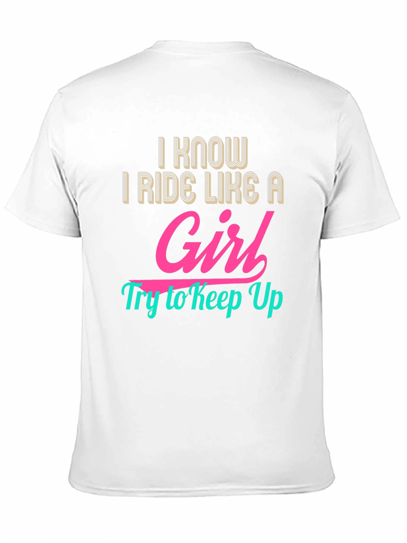 Black I Ride Like a Girl - Graphic Tee view 11