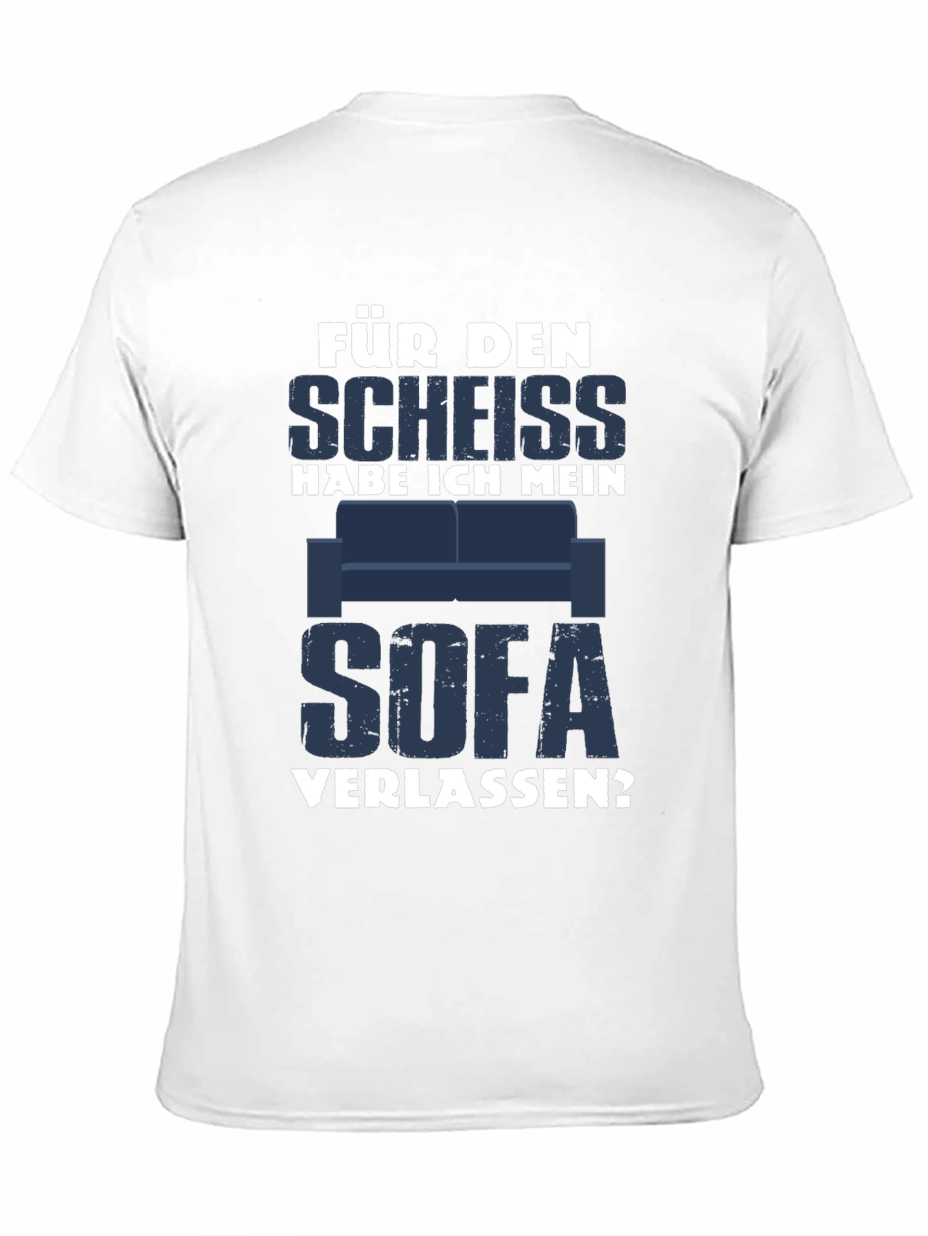 Black Für Den Scheiss T-Shirt - Funny German Slogan Tee view 11