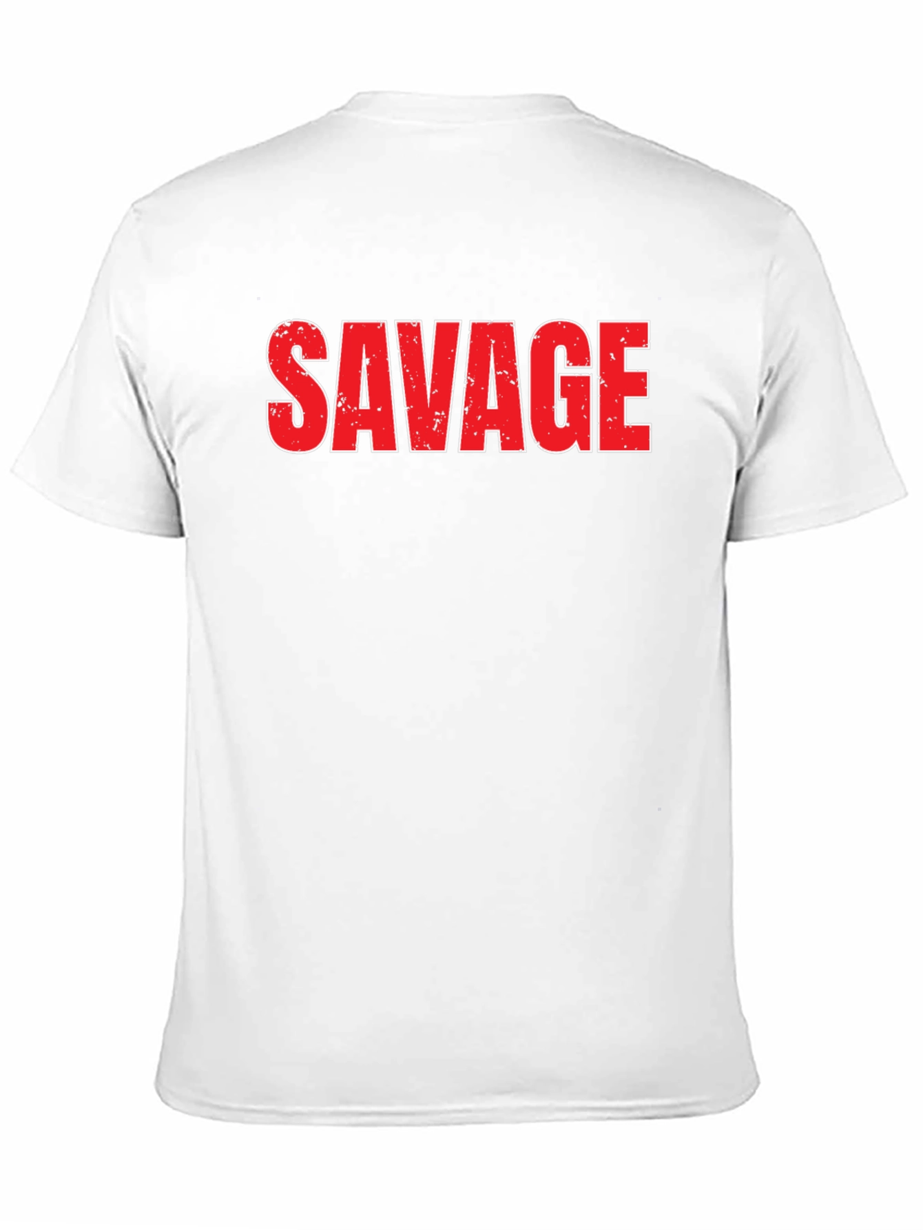 Black Savage Graphic Tee - Bold Statement Shirt view 11