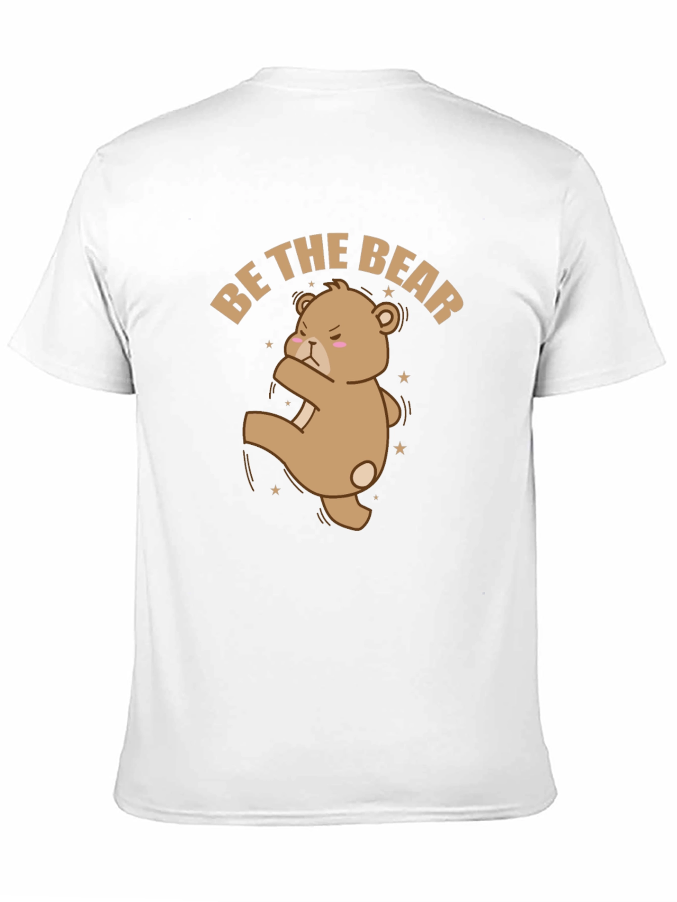 Black Be The Bear Funny Graphic Tee view 11