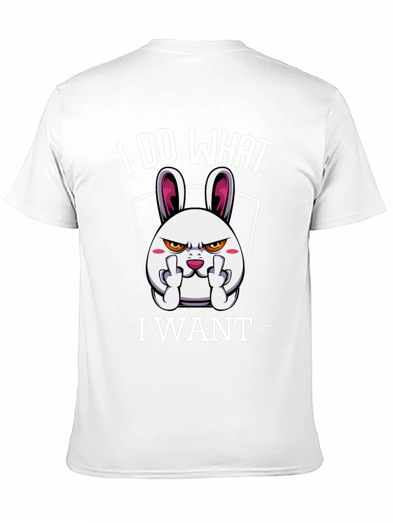 Black I DO WHAT I WANT T-Shirt view 11