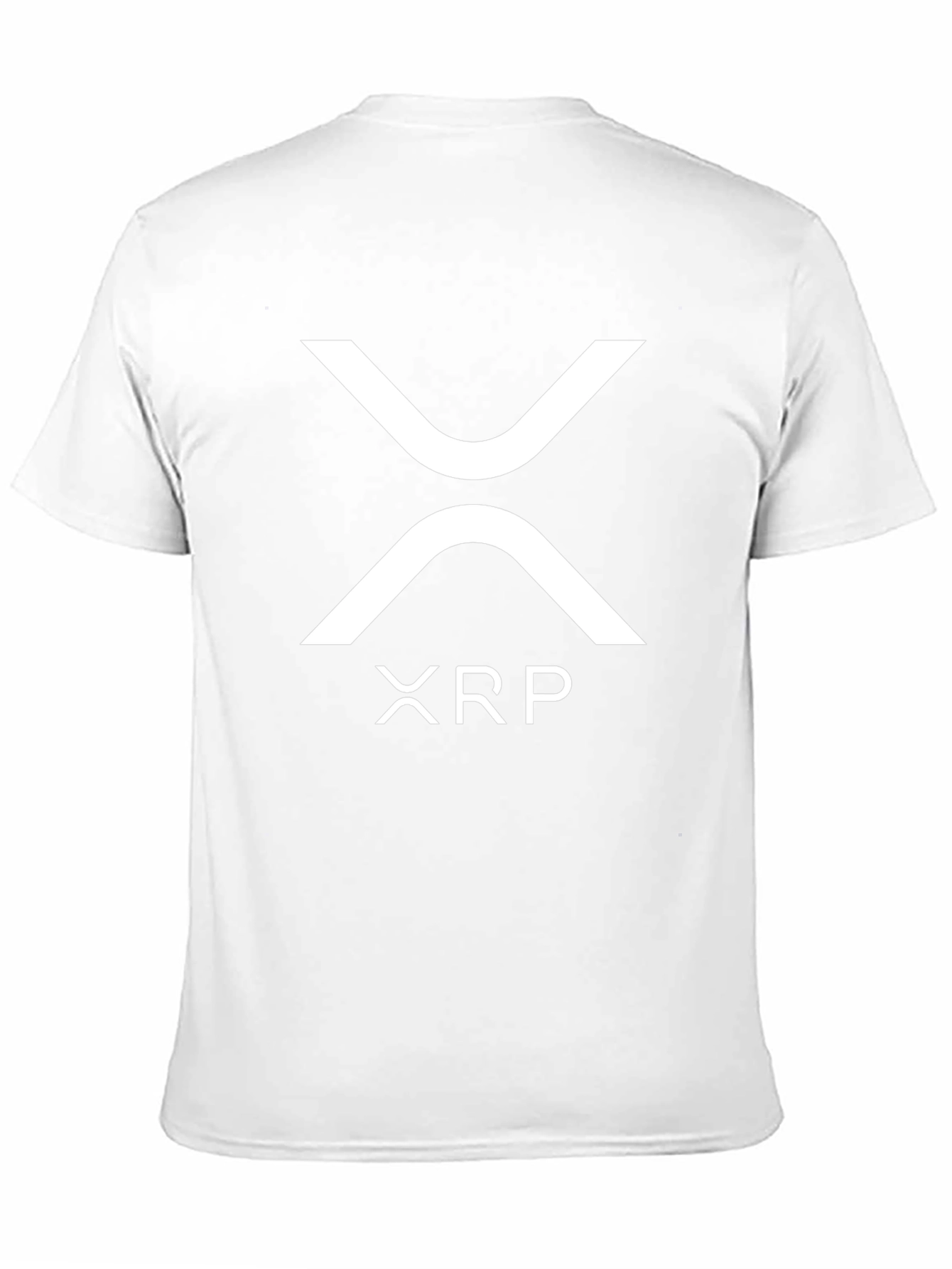 Black XRP Crypto T-Shirt - Black - Adult Unisex view 11